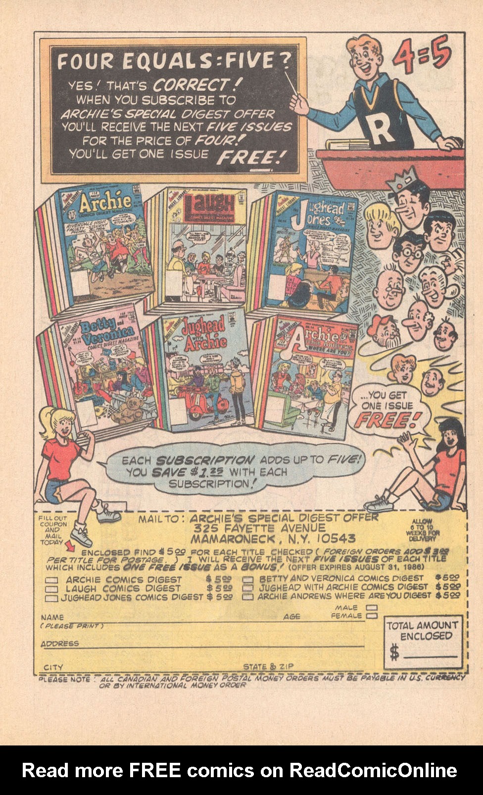 Read online Archie Giant Series Magazine comic -  Issue #559 - 25