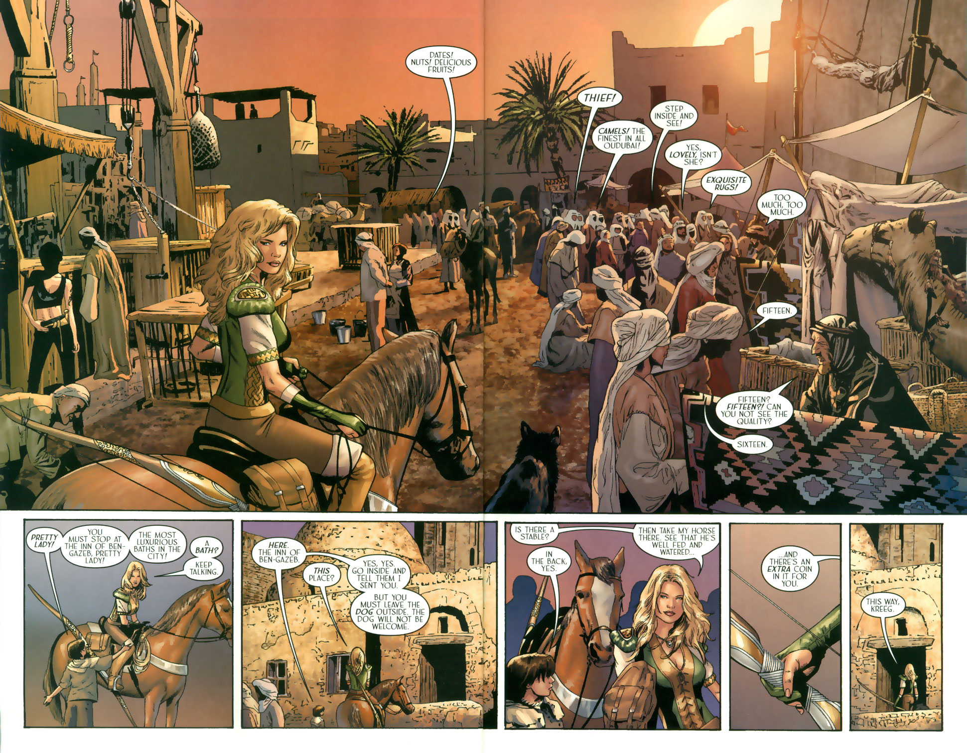 Read online Sojourn comic -  Issue #20 - 21