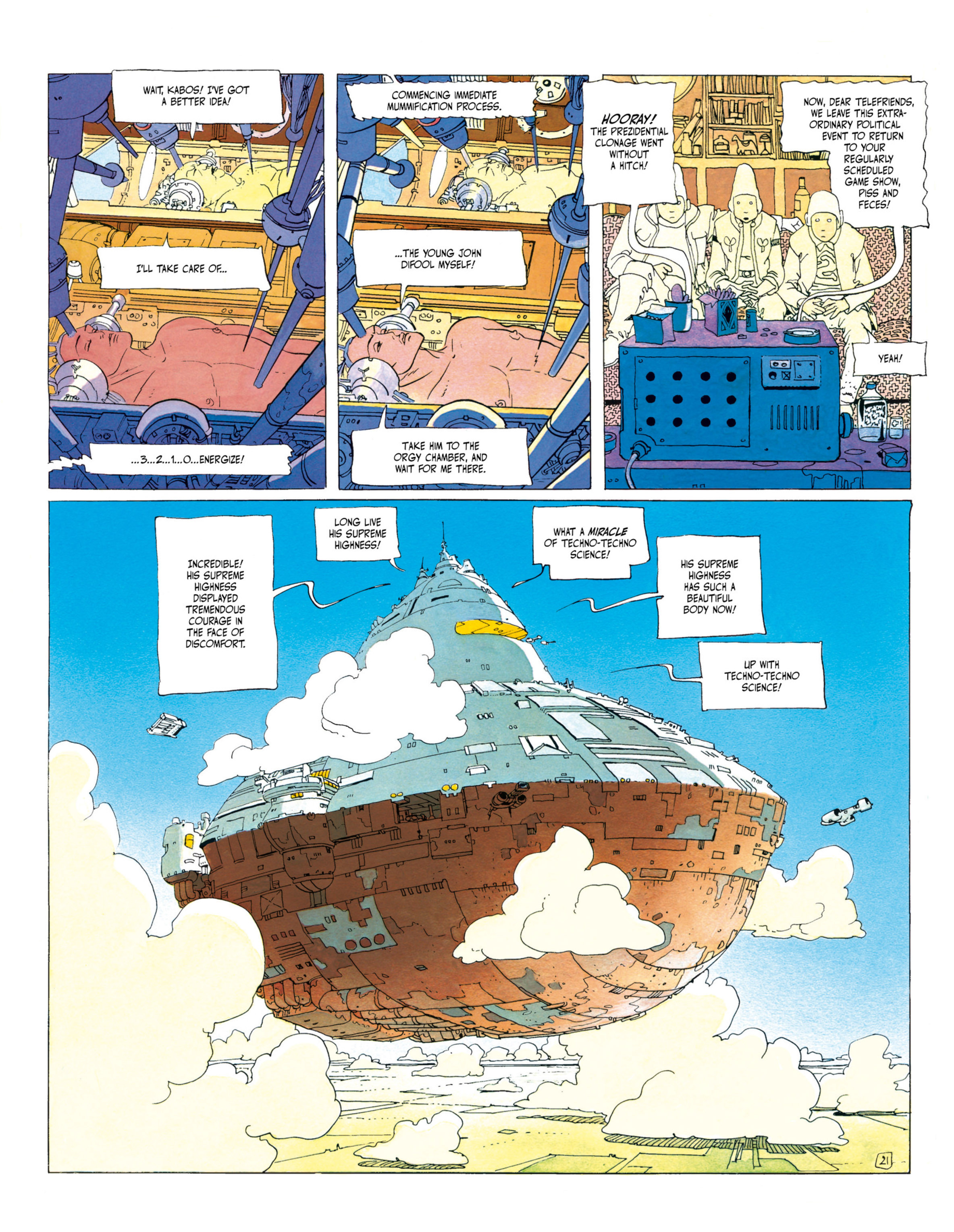 Read online The Incal comic -  Issue # TPB 1 - 25