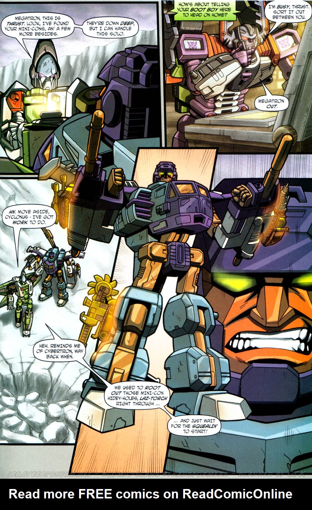 Read online Transformers Armada comic Issue 12