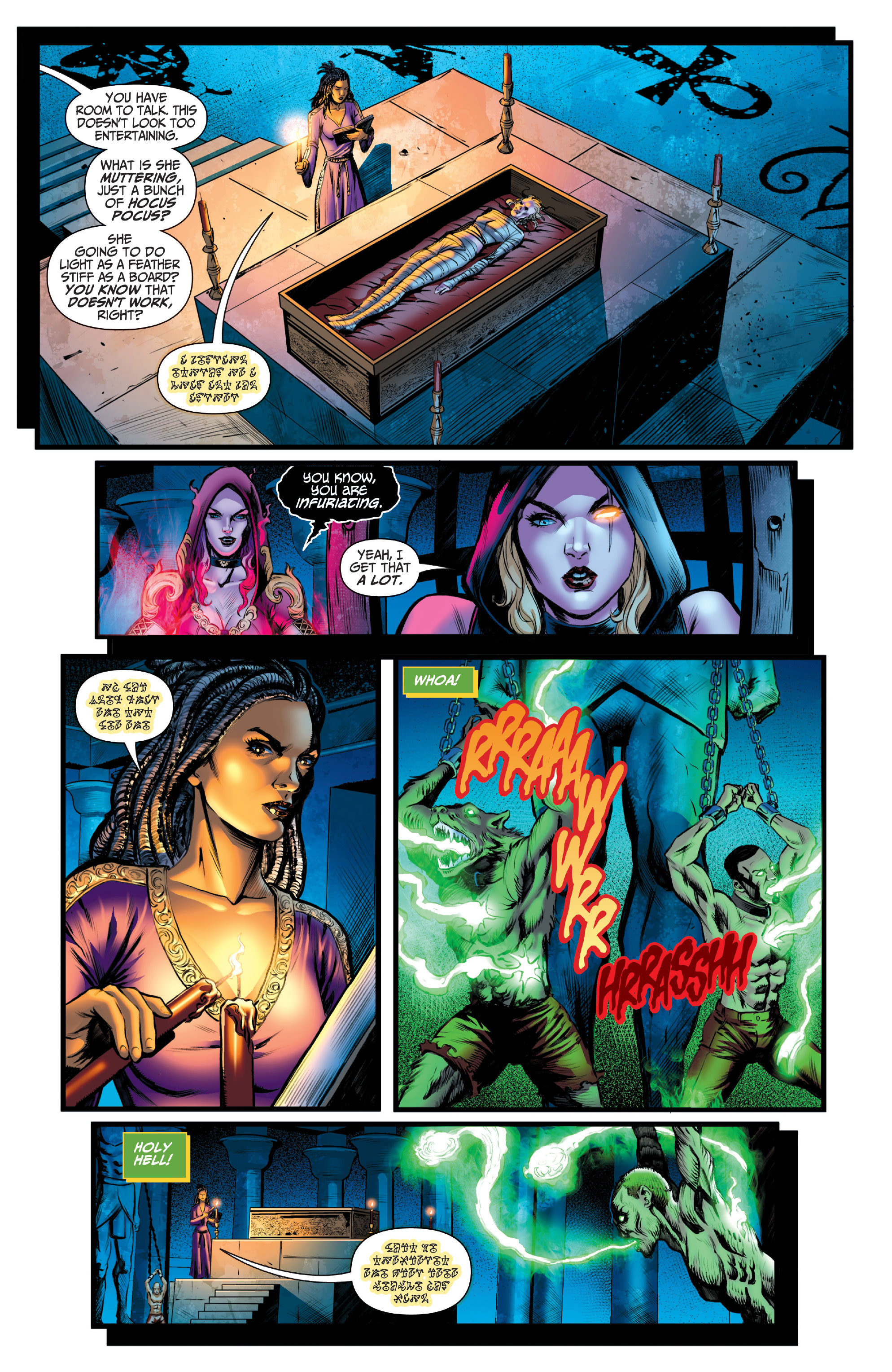 Read online Van Helsing vs The League of Monsters comic -  Issue #3 - 6