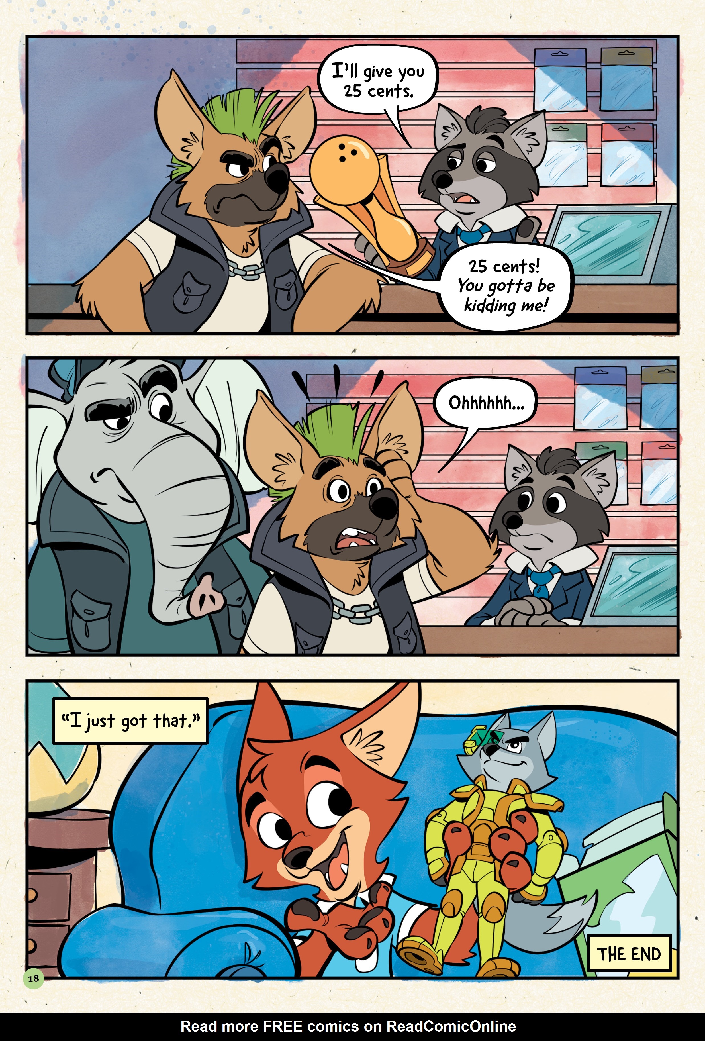 Read online Zootopia: A Hard Day's Work comic -  Issue # Full - 18