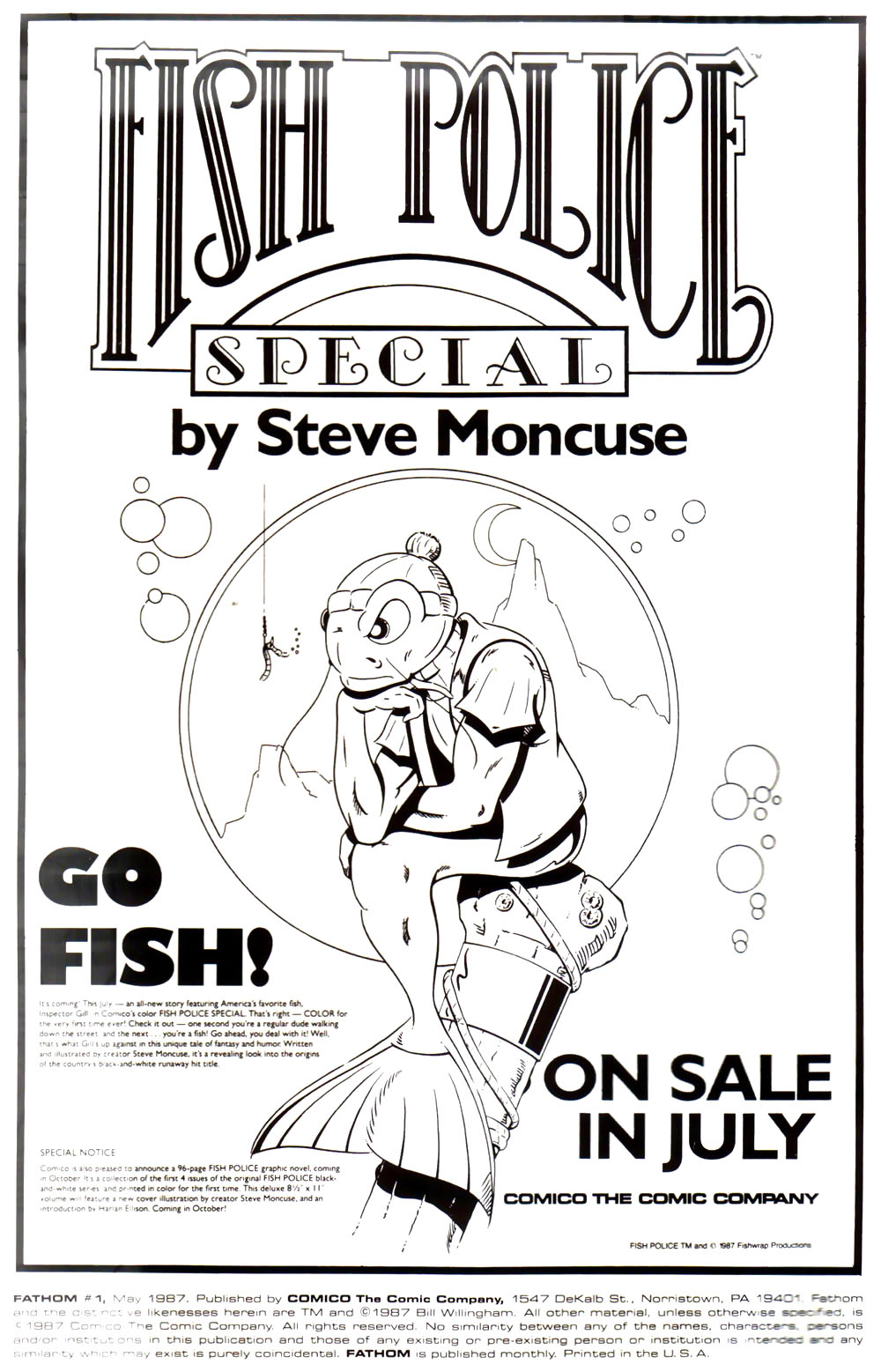 Read online Fathom (1987) comic -  Issue #1 - 2