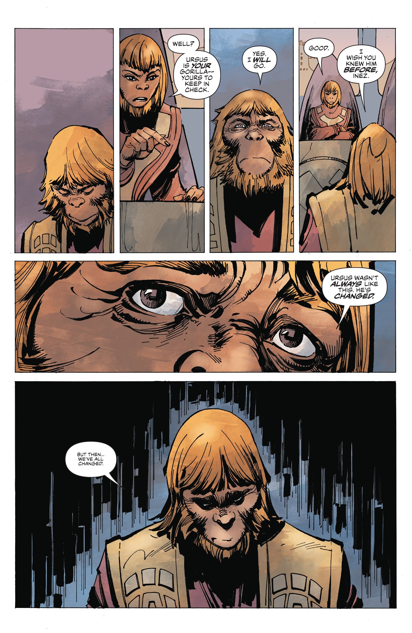 Read online Planet of the Apes: Ursus comic -  Issue #6 - 4