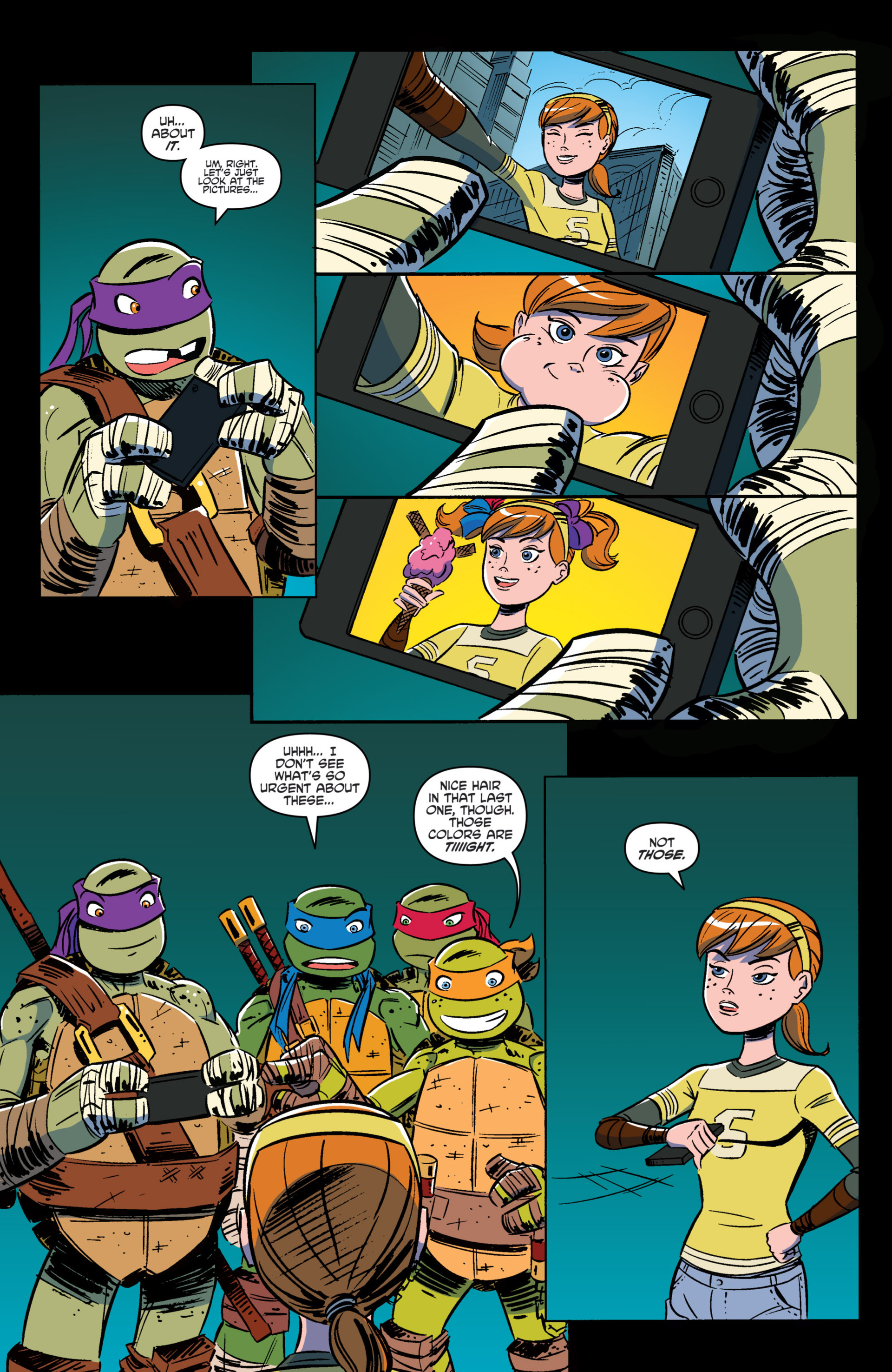 Read online Teenage Mutant Ninja Turtles New Animated Adventures comic -  Issue #4 - 5