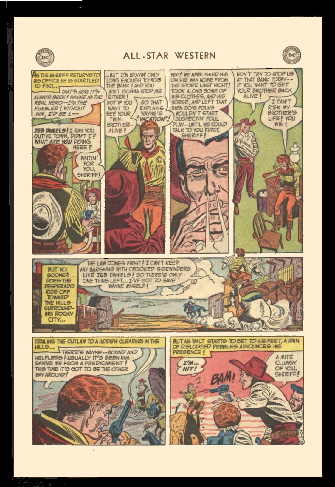 Read online All-Star Western (1951) comic -  Issue #72 - 30