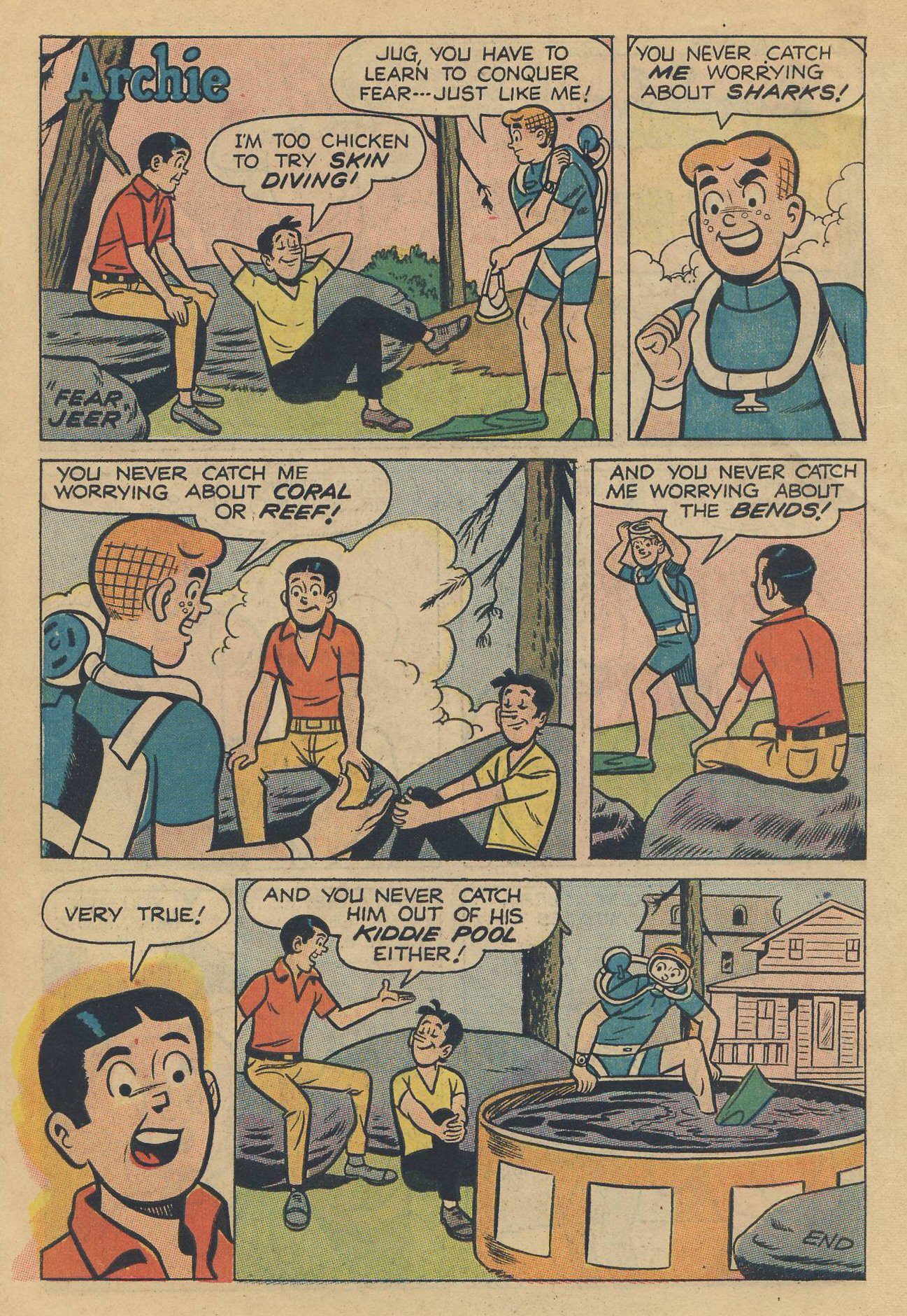 Read online Archie's Joke Book Magazine comic -  Issue #130 - 6