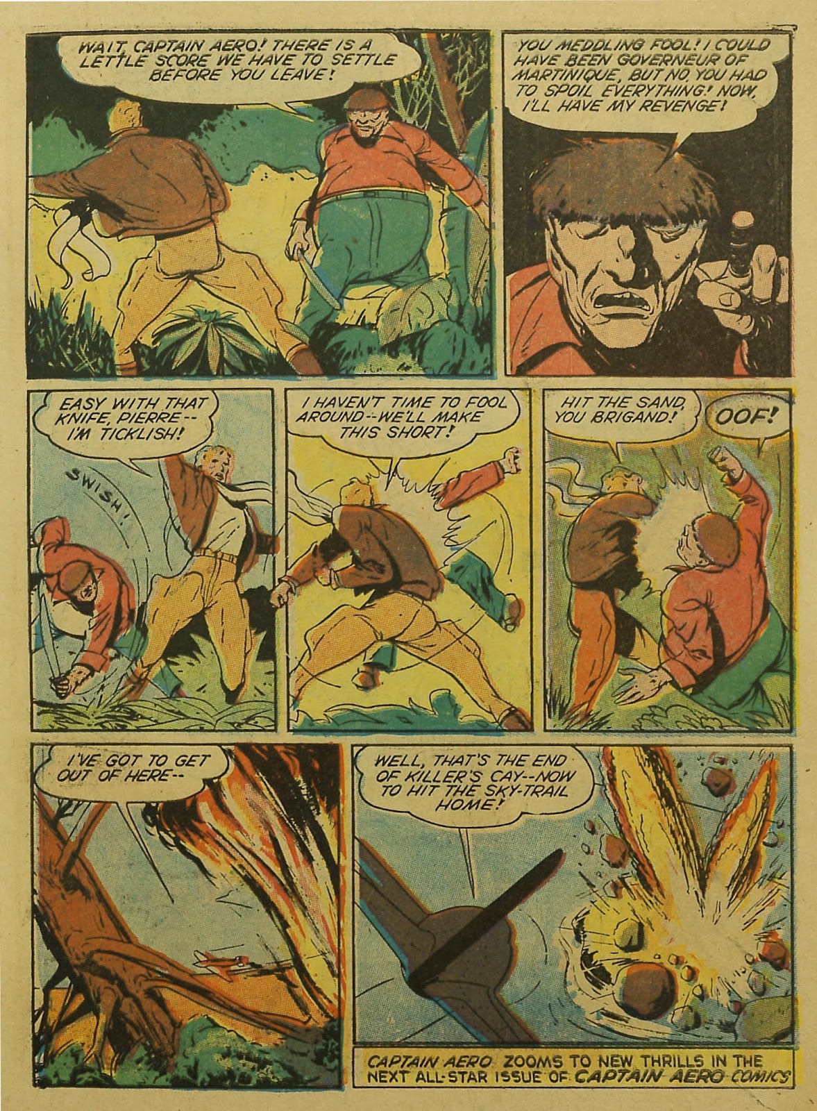 Captain Aero Comics issue 3 - Page 15