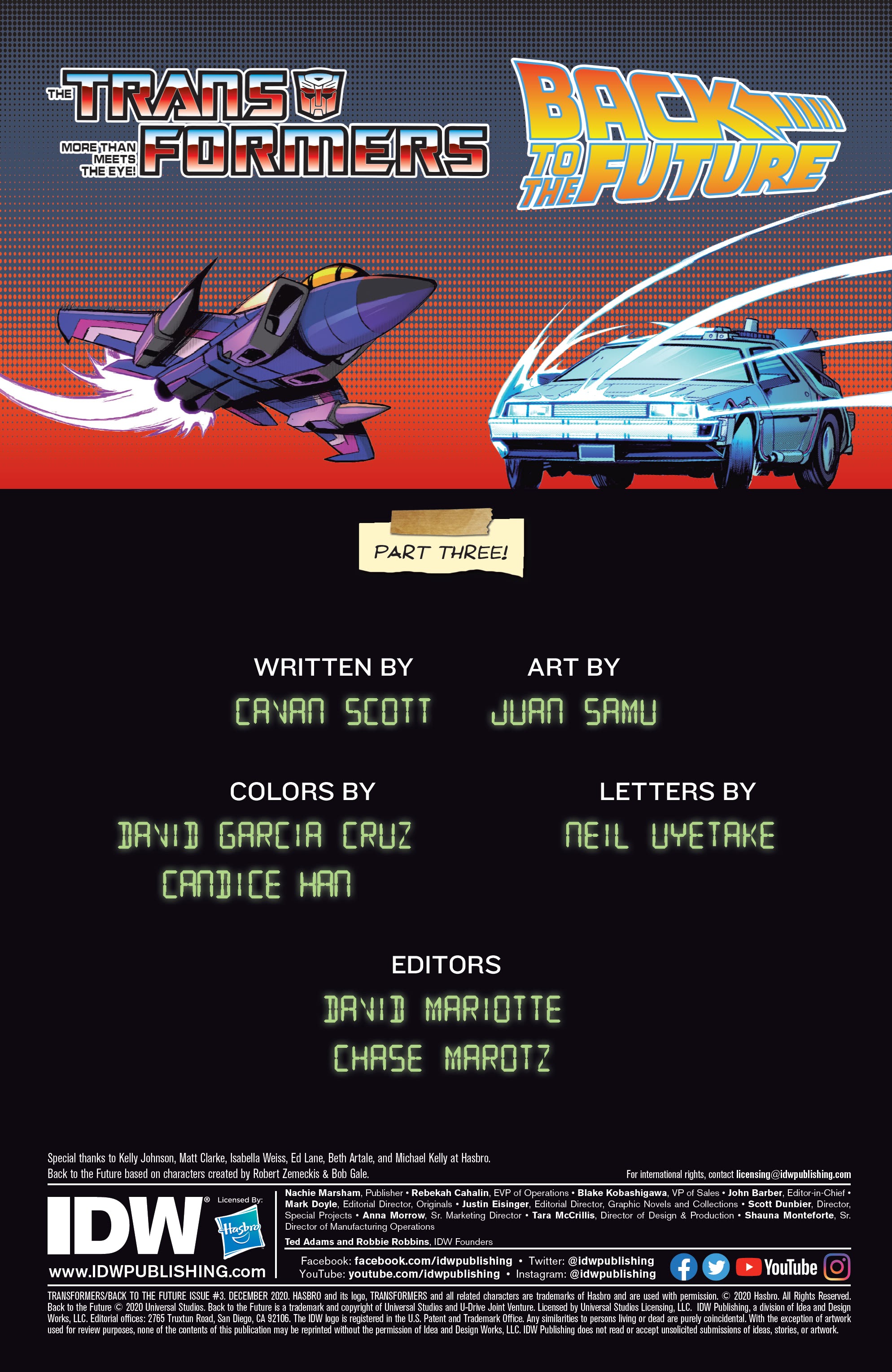 Read online Transformers: Back to the Future comic -  Issue #3 - 2