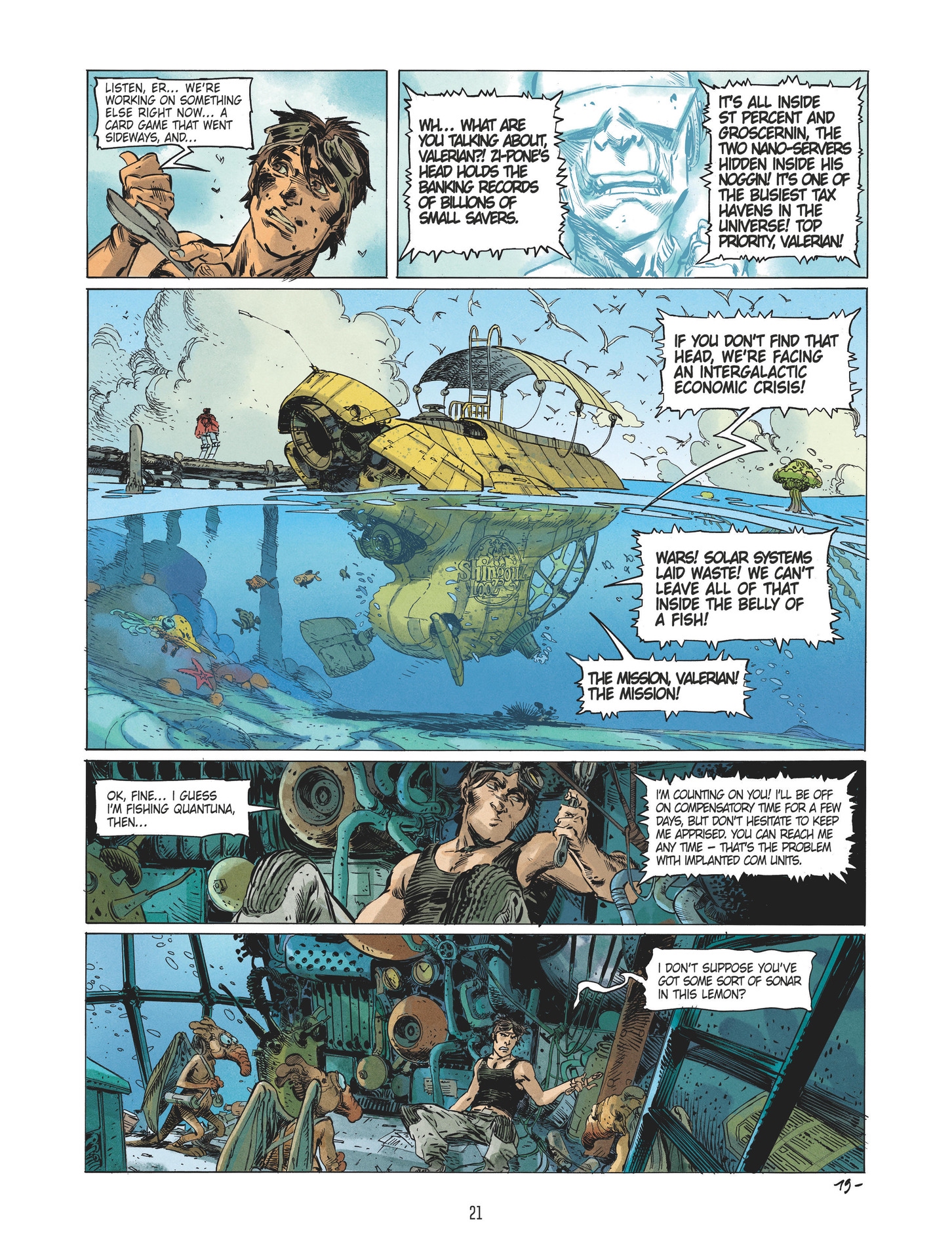 Read online Valerian and Laureline By... comic -  Issue # Full - 24