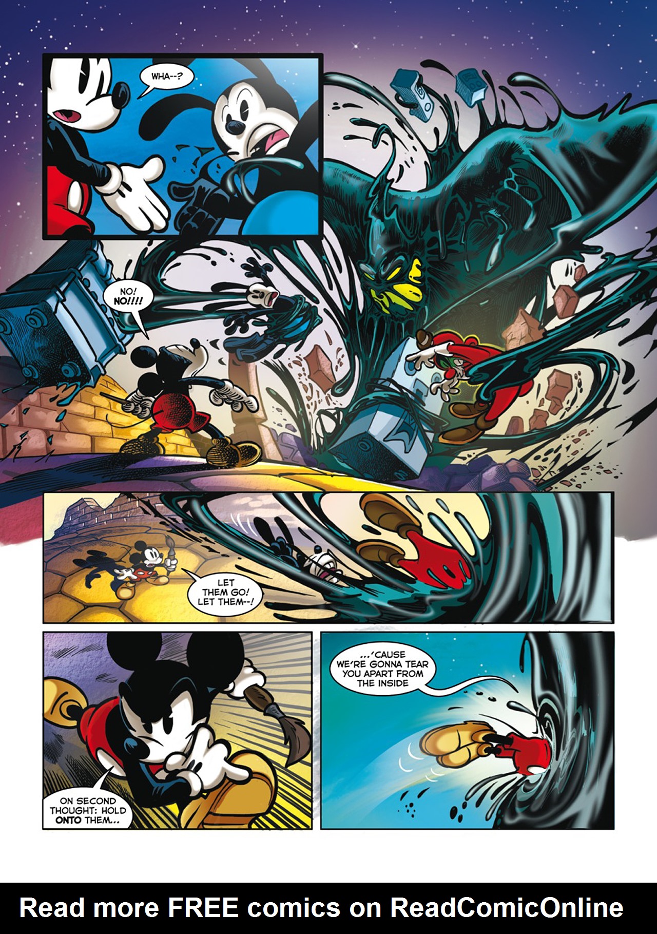 Read online Epic Mickey: The Graphic Novel comic -  Issue # Full - 55