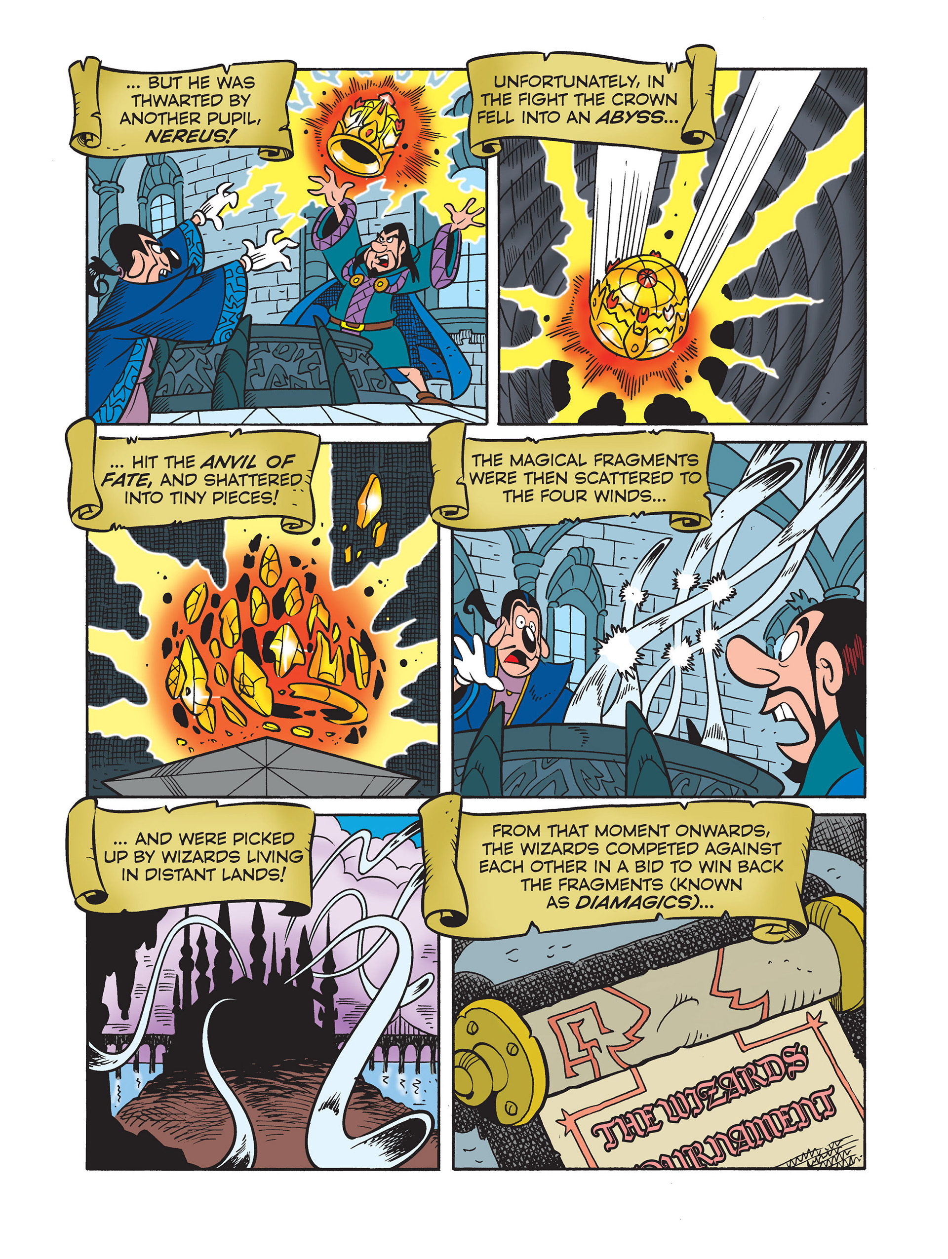 Read online Wizards of Mickey II: The Dark Age comic -  Issue #1 - 4