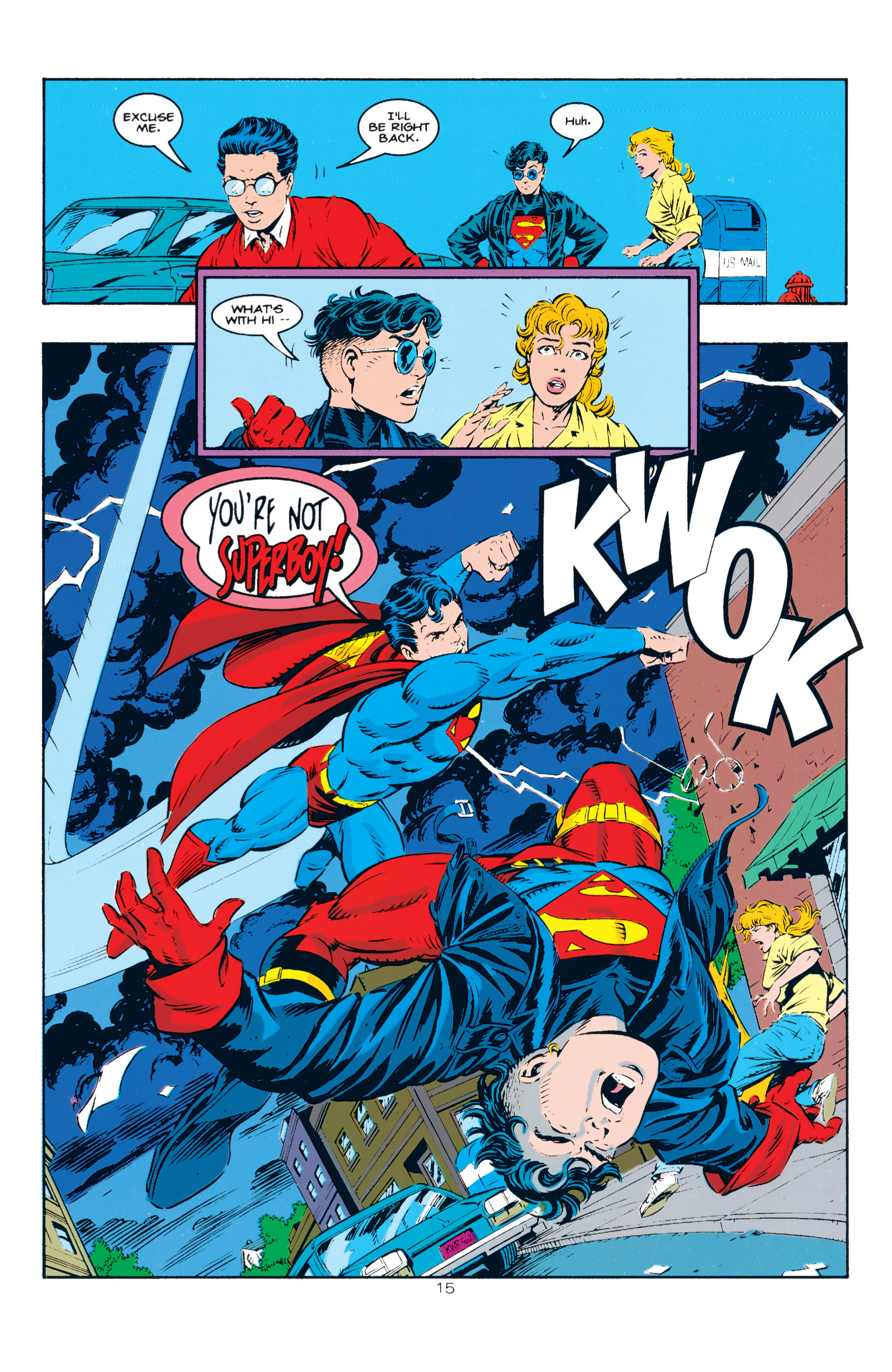 Read online Superboy (1994) comic -  Issue #8 - 16