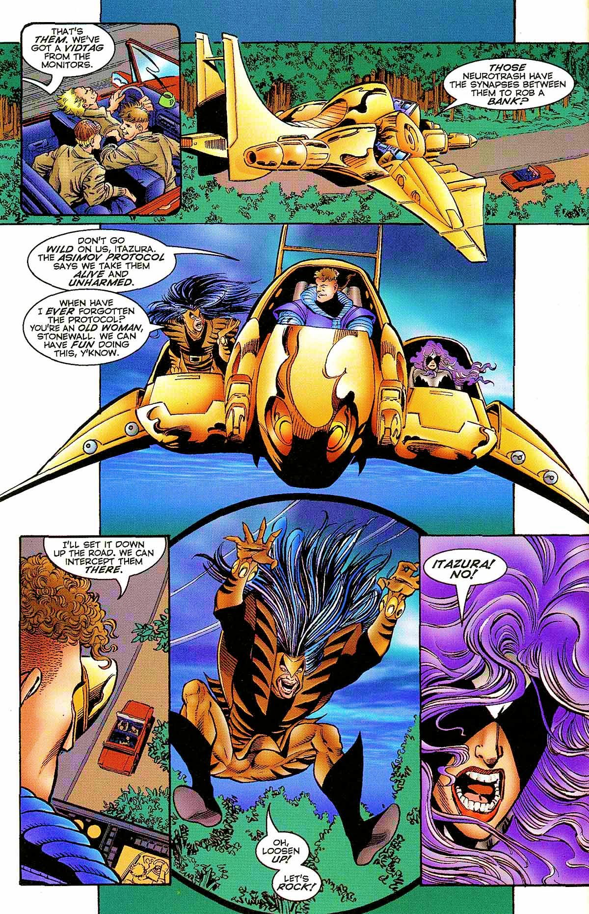 Read online Isaac Asimov's I-Bots comic -  Issue #3 - 6