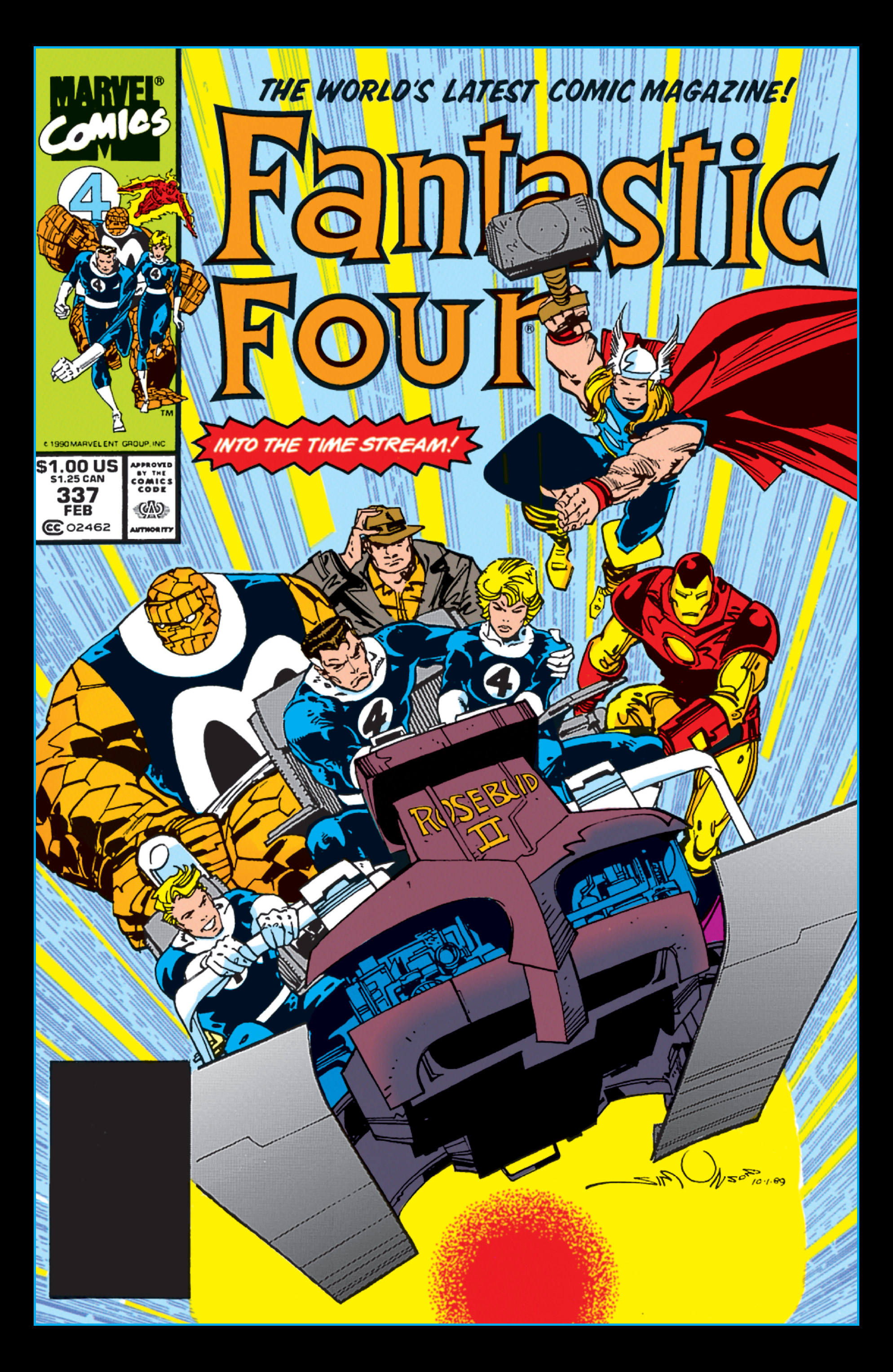Read online Fantastic Four Epic Collection comic -  Issue # Into The Timestream (Part 1) - 74