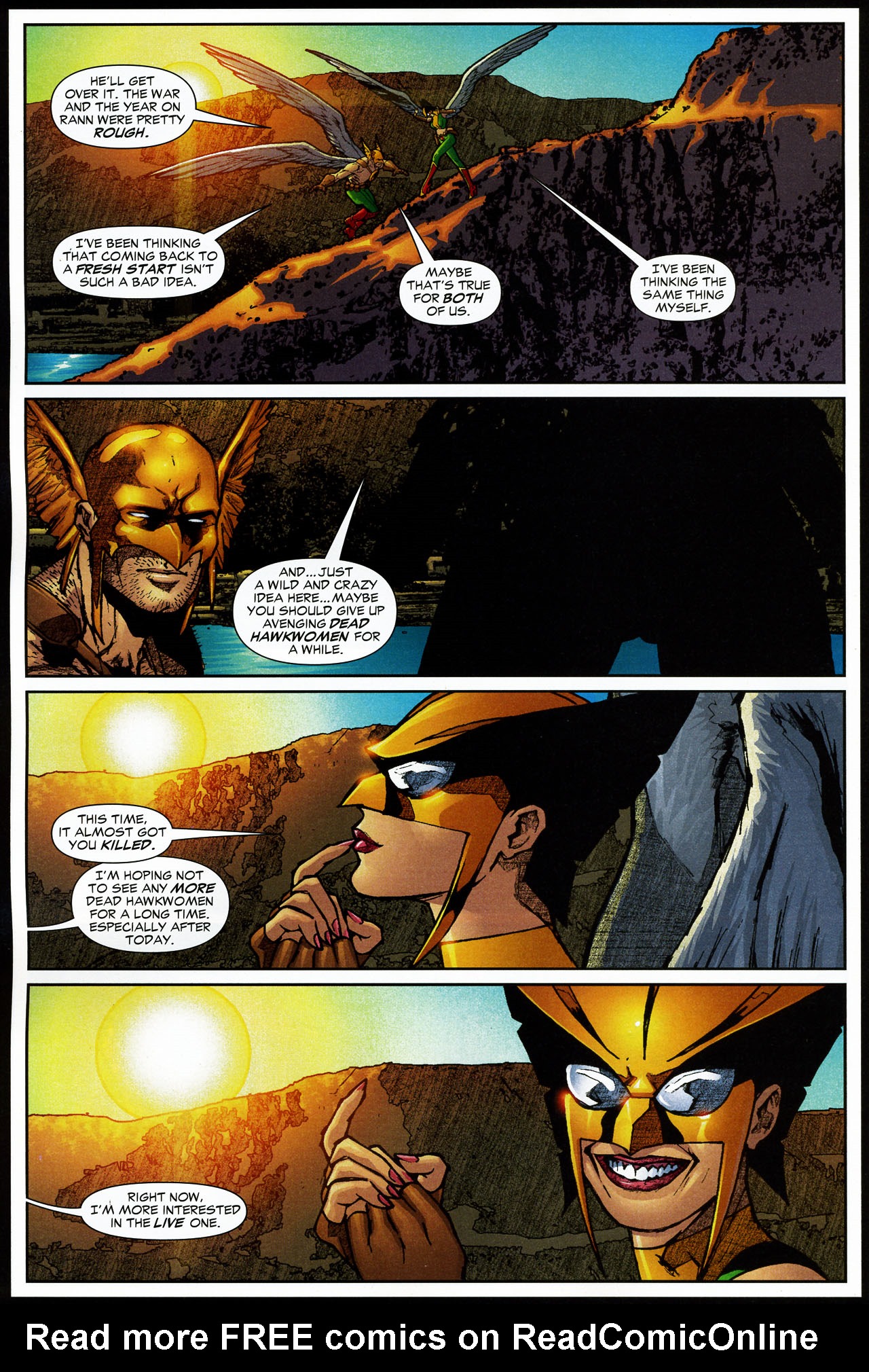 Read online Hawkgirl comic -  Issue #66 - 21