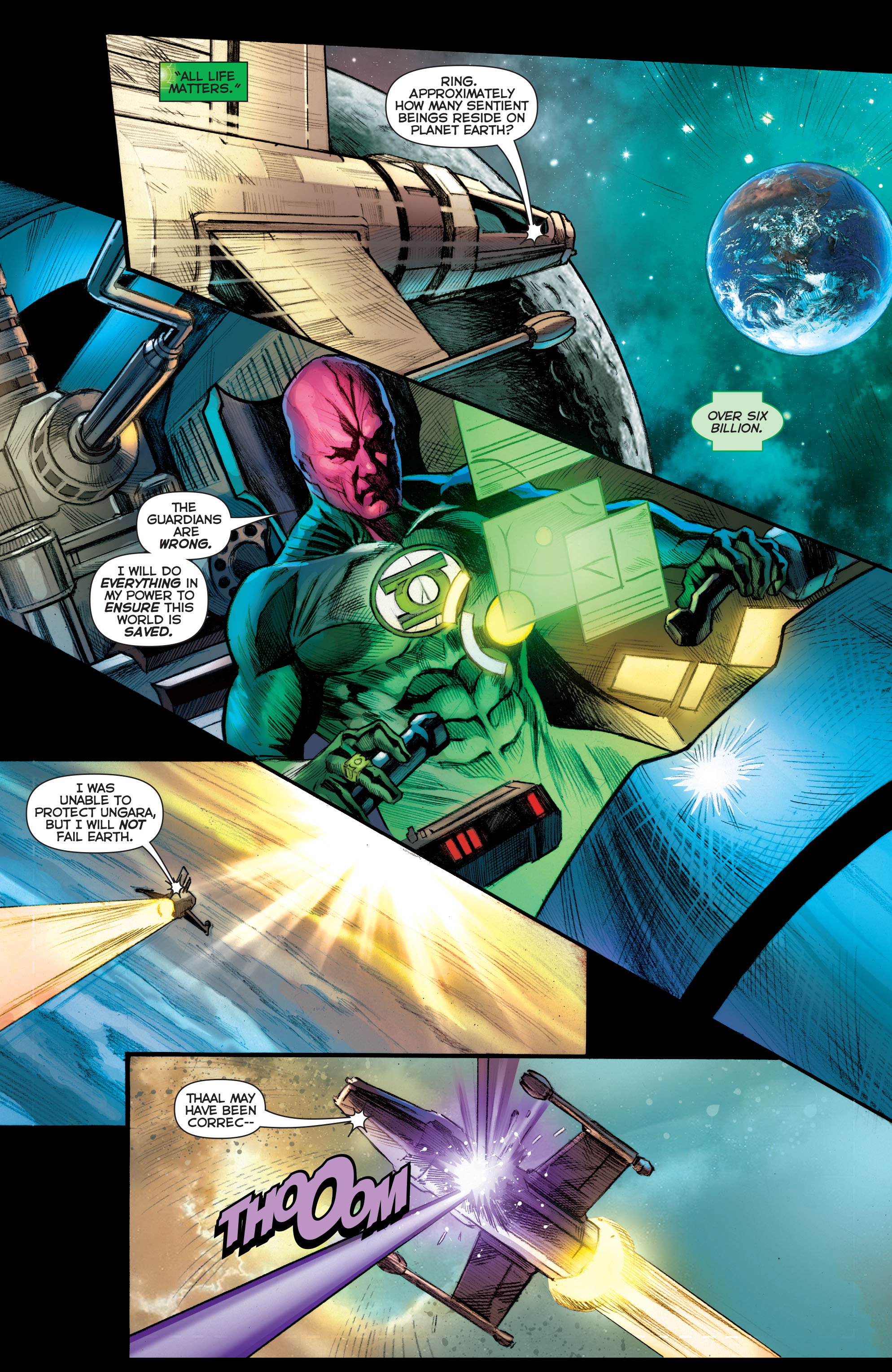 Read online Flashpoint: Abin Sur - The Green Lantern comic -  Issue #1 - 15