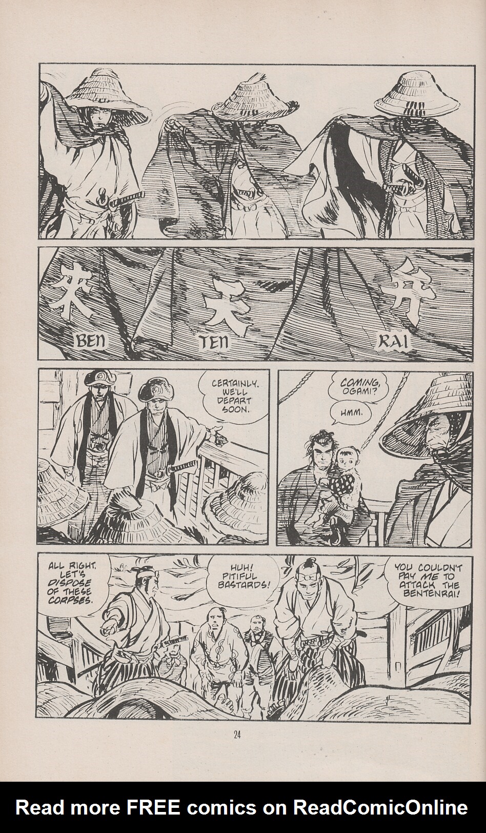 Read online Lone Wolf and Cub comic -  Issue #4 - 32