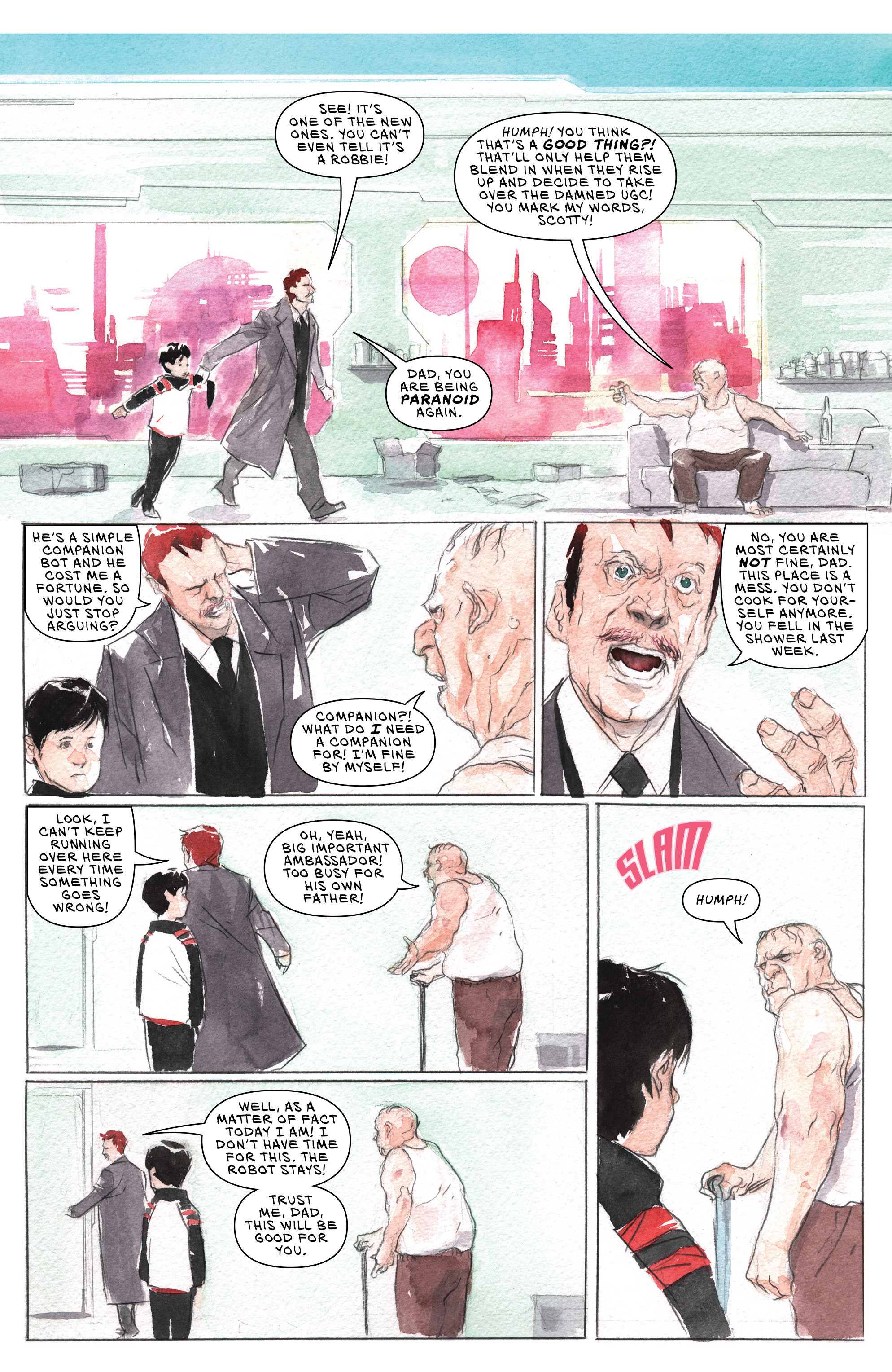 Read online Descender comic -  Issue #12 - 5