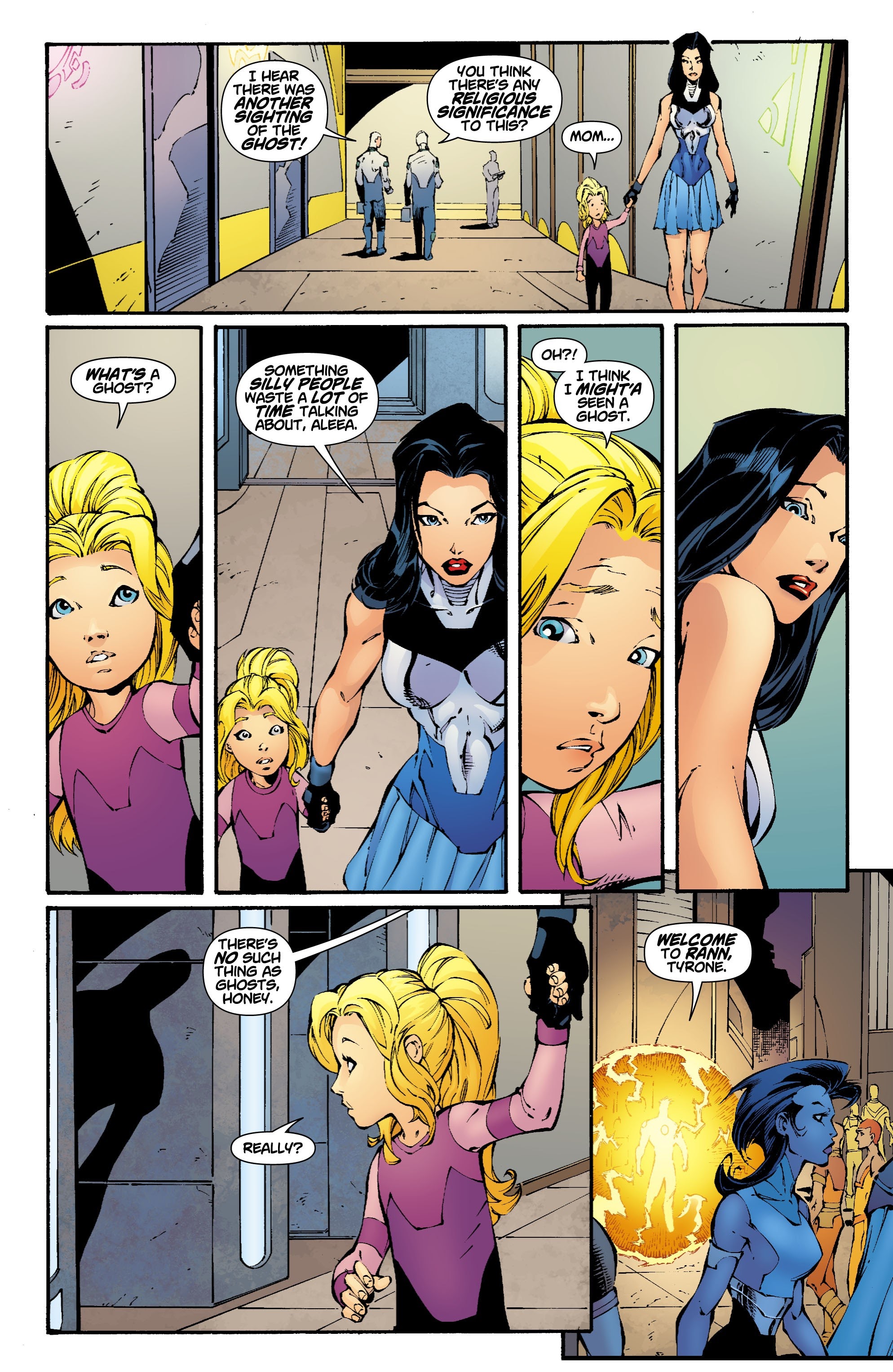 Read online Rann/Thanagar Holy War comic -  Issue #2 - 9