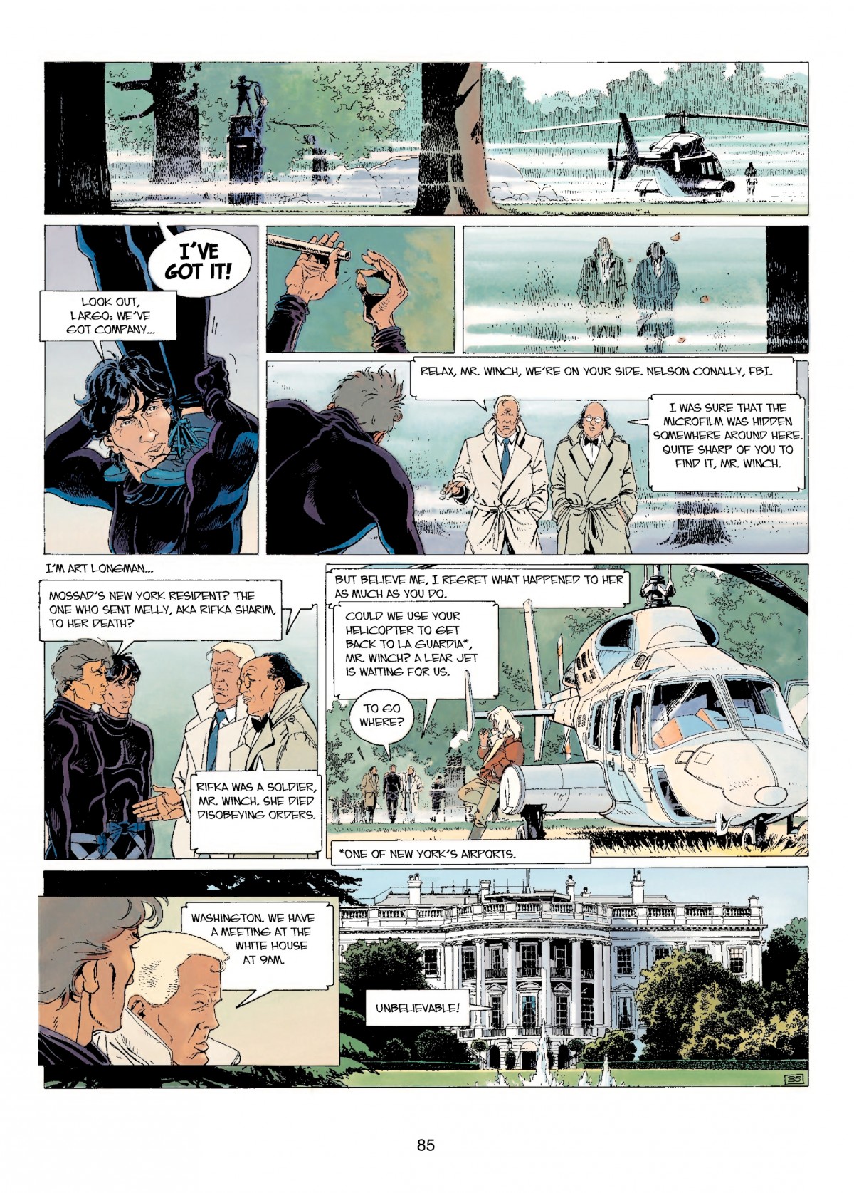 Read online Largo Winch comic -  Issue # TPB 2 - 84