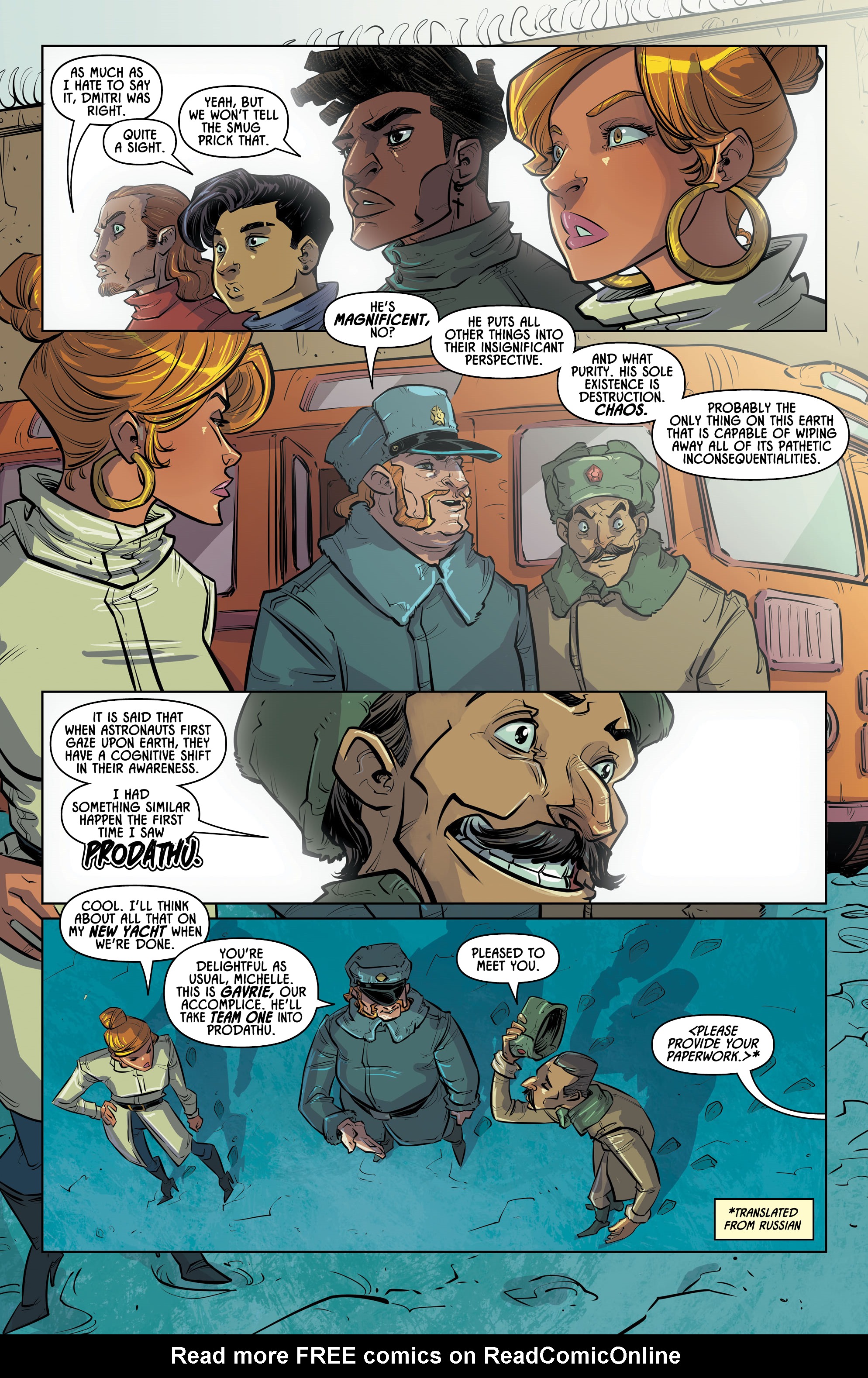Read online Kaiju Score: Steal From the Gods comic -  Issue #3 - 5