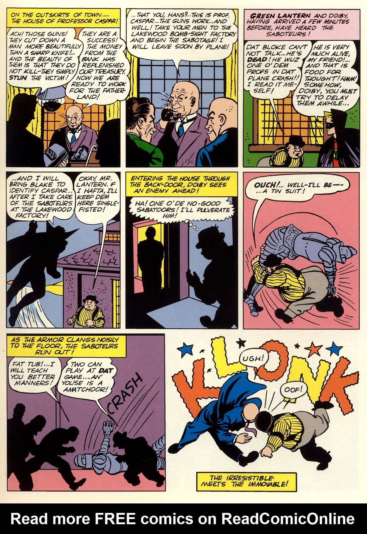 Read online Golden Age Green Lantern Archives comic -  Issue # TPB 2 (Part 1) - 95