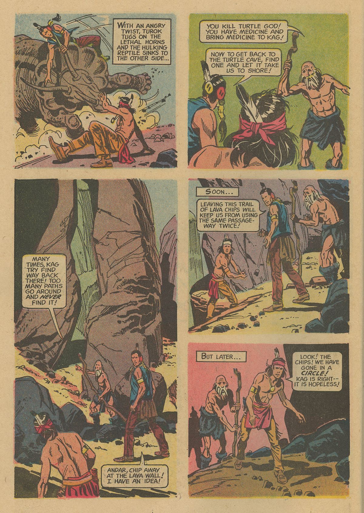 Read online Turok, Son of Stone comic -  Issue #74 - 25