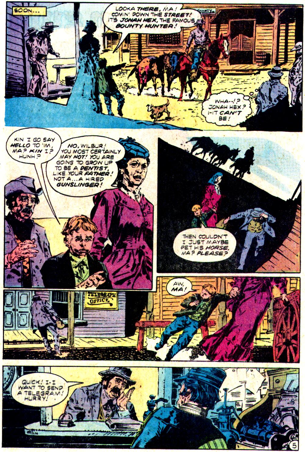 Read online Jonah Hex (1977) comic -  Issue #54 - 6