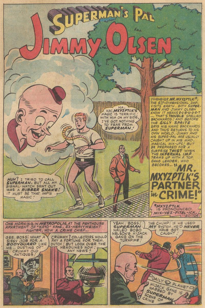 Read online Superman's Pal Jimmy Olsen comic -  Issue #90 - 21