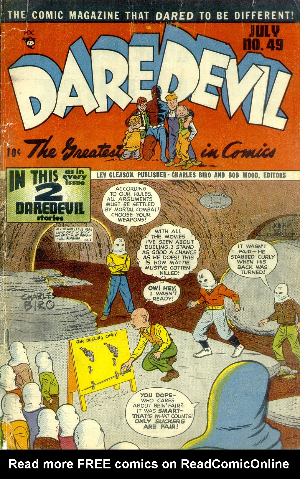 Read online Daredevil (1941) comic -  Issue #49 - 1