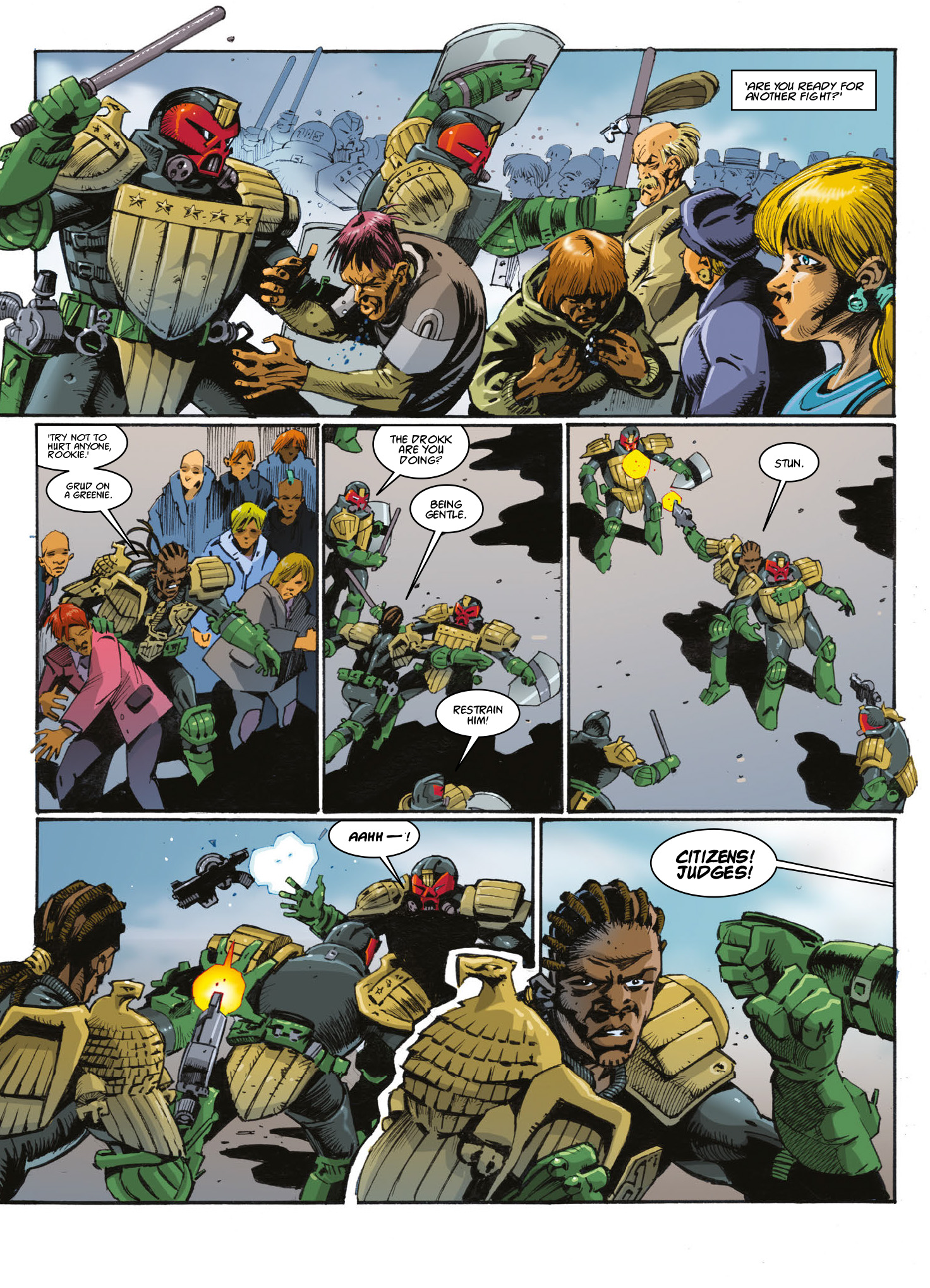 Read online Judge Dredd Megazine (Vol. 5) comic -  Issue #410 - 102