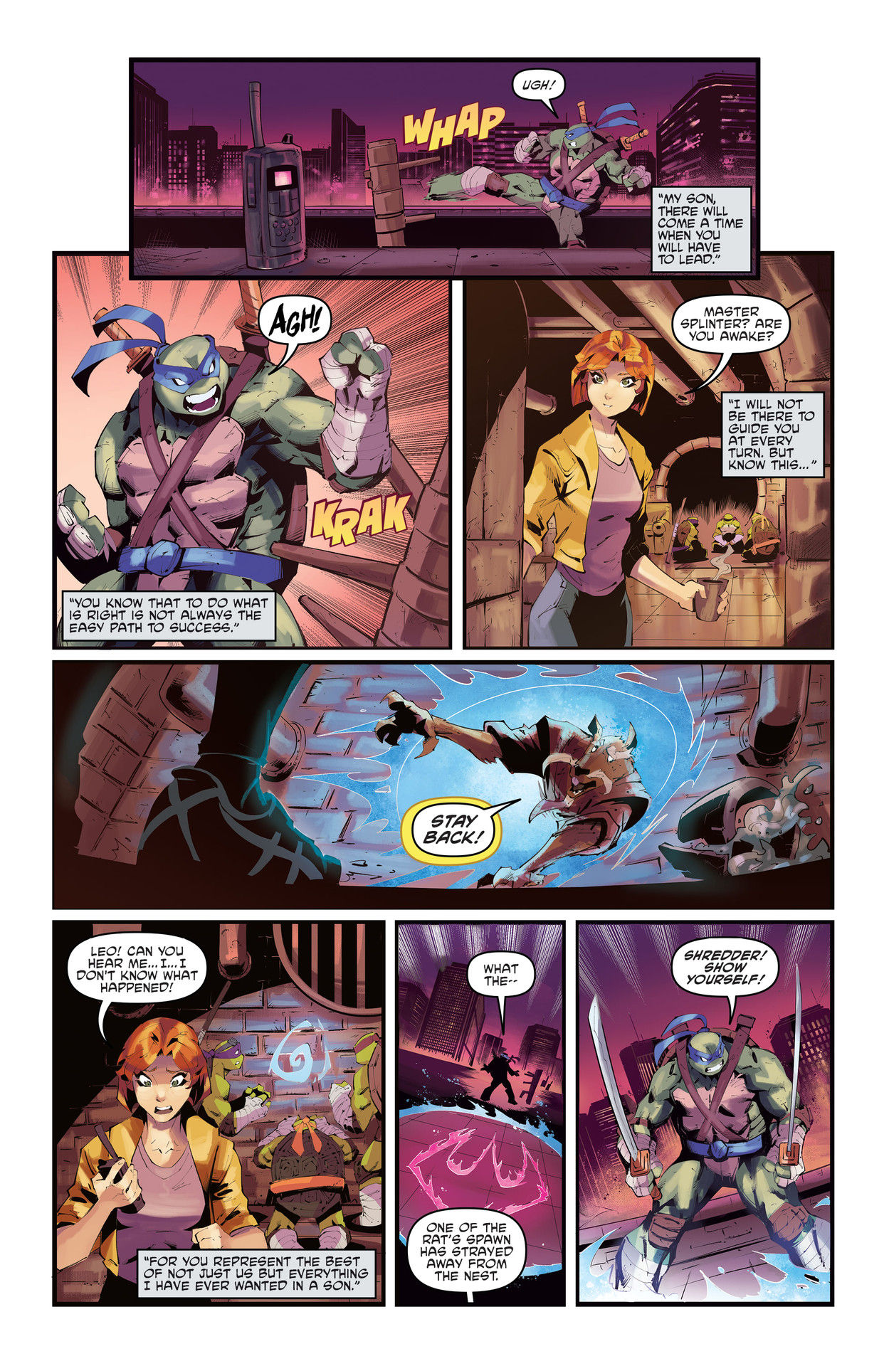 Read online Teenage Mutant Ninja Turtles: Splintered Fate comic -  Issue # Full - 11