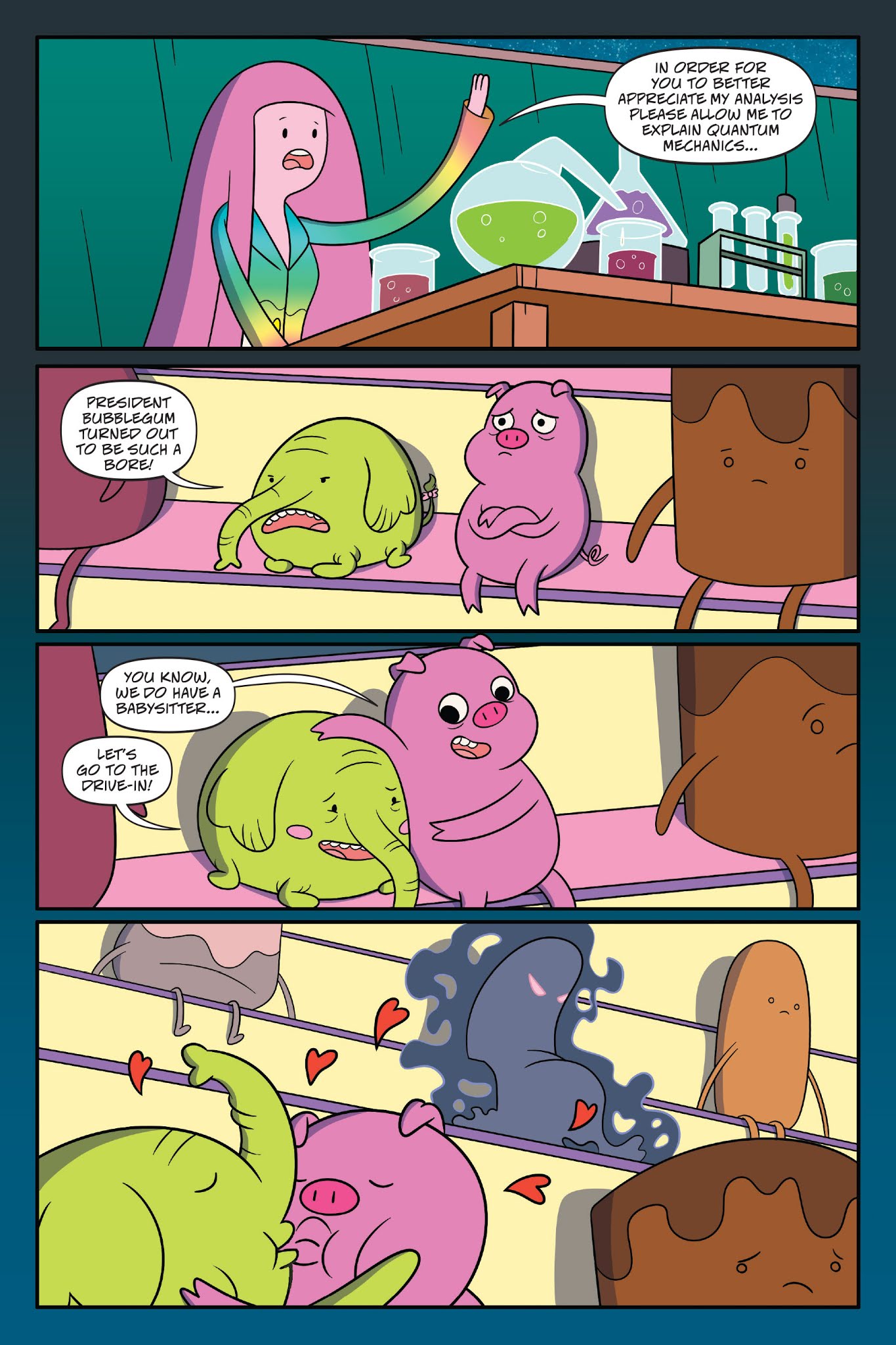 Read online Adventure Time: President Bubblegum comic -  Issue # TPB - 114