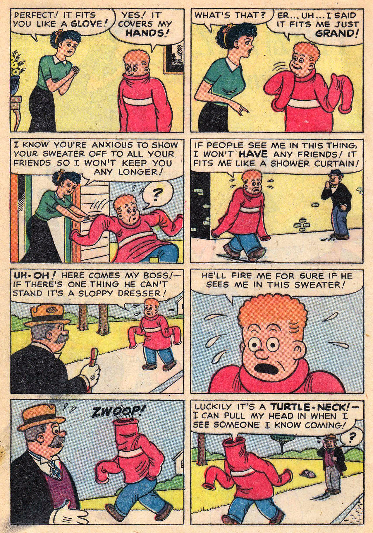 Read online Fritzi Ritz (1953) comic -  Issue #59 - 12