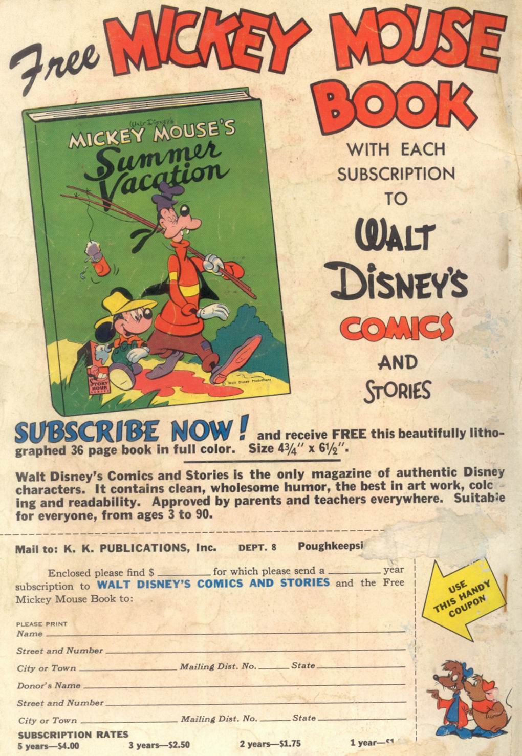 Read online Walt Disney's Comics and Stories comic -  Issue #131 - 52