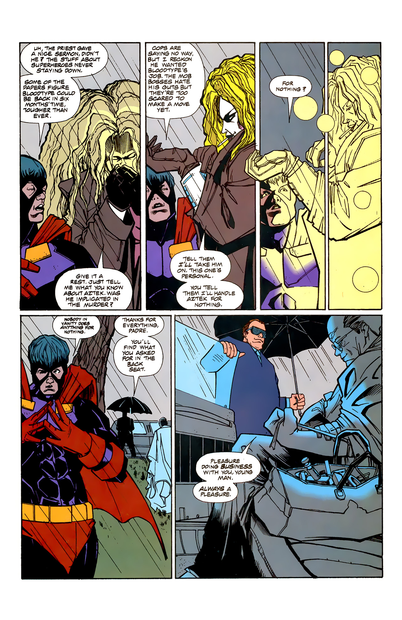 Read online Aztek: The Ultimate Man comic -  Issue #3 - 4