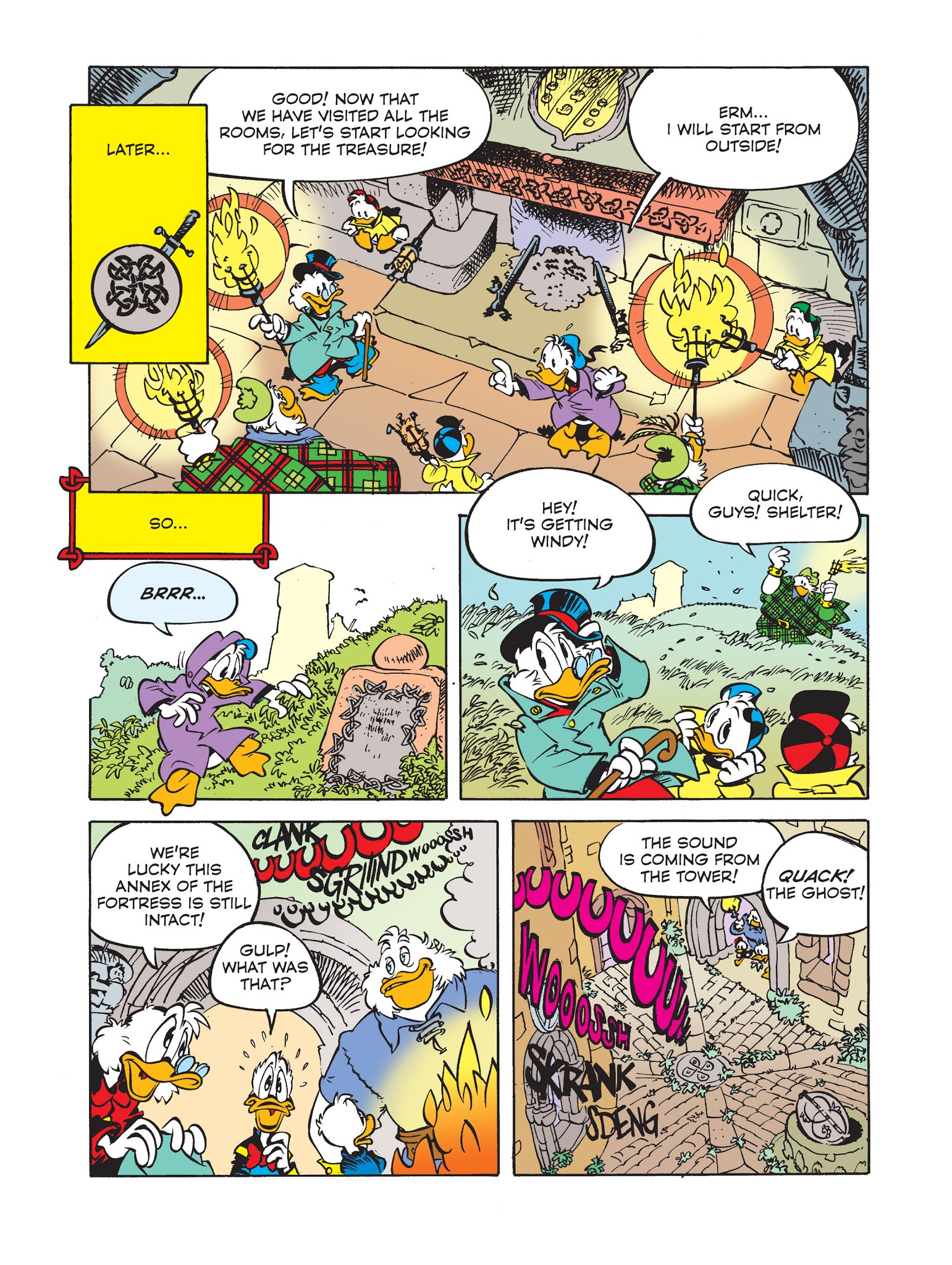 Read online Scrooge McDuck and the Ghost's Treasure (or Vice Versa) comic -  Issue # Full - 12