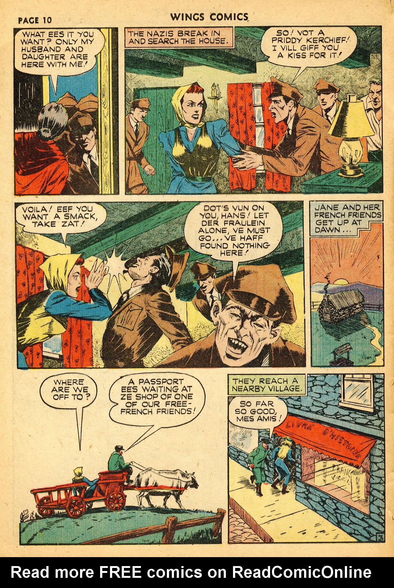 Read online Wings Comics comic -  Issue #14 - 13