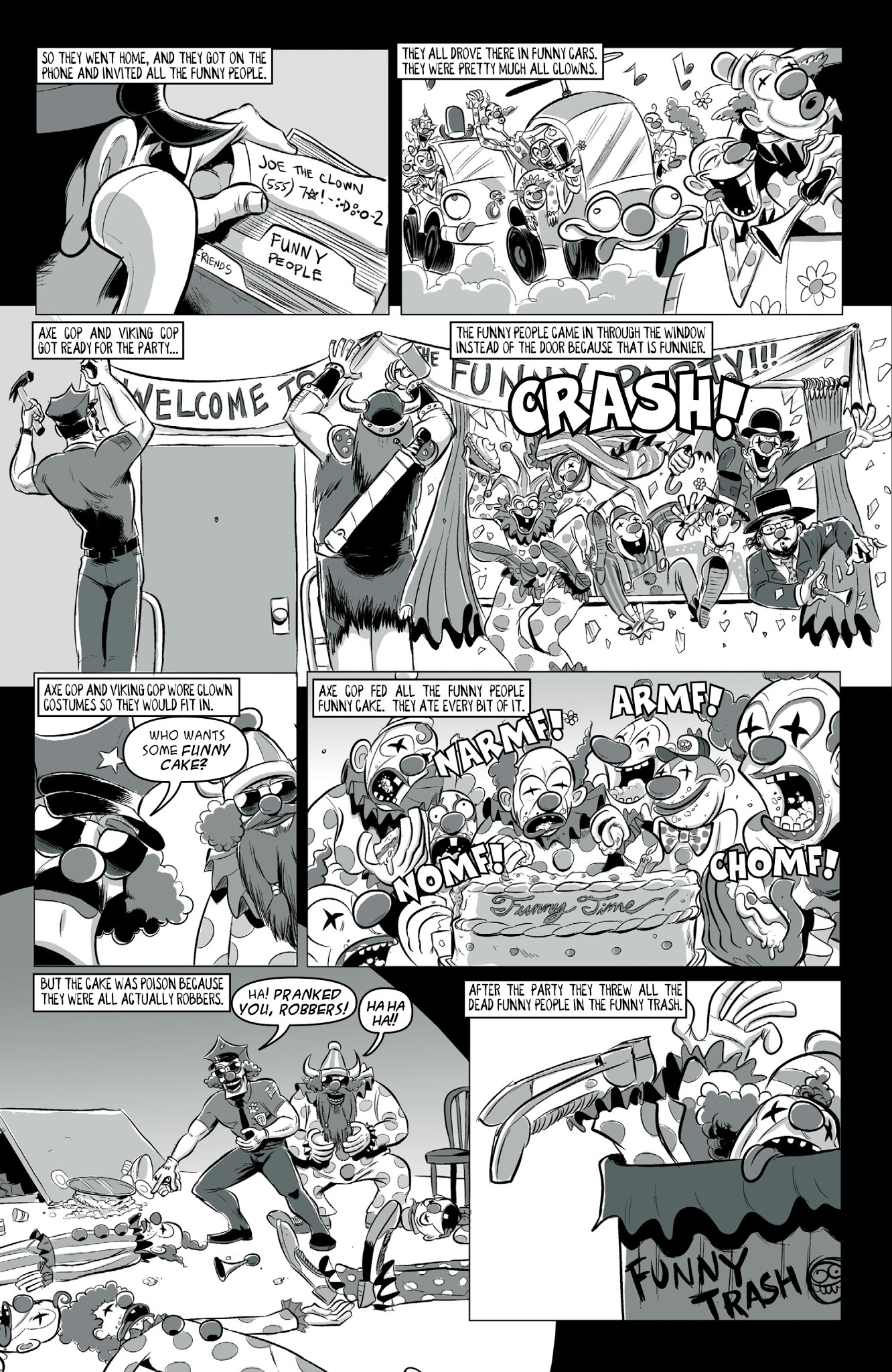 Read online Axe Cop comic -  Issue # TPB 3 - 91
