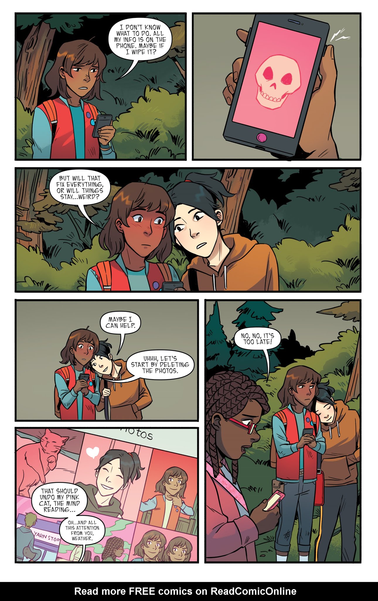 Read online Goosebumps: Download and Die comic -  Issue #3 - 6