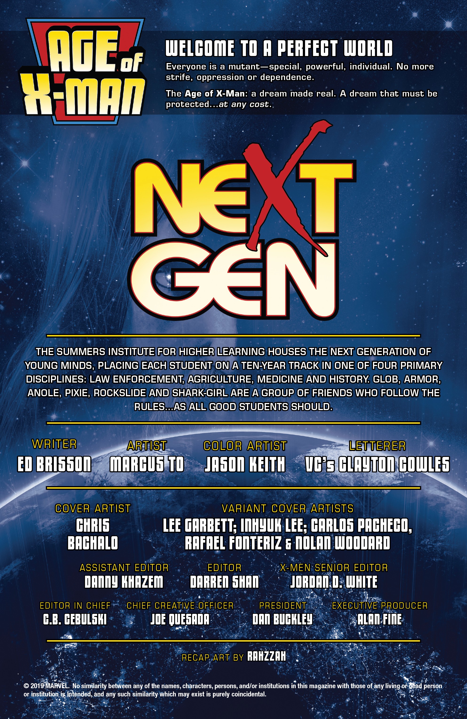 Read online Age of X-Man: NextGen comic -  Issue #1 - 2