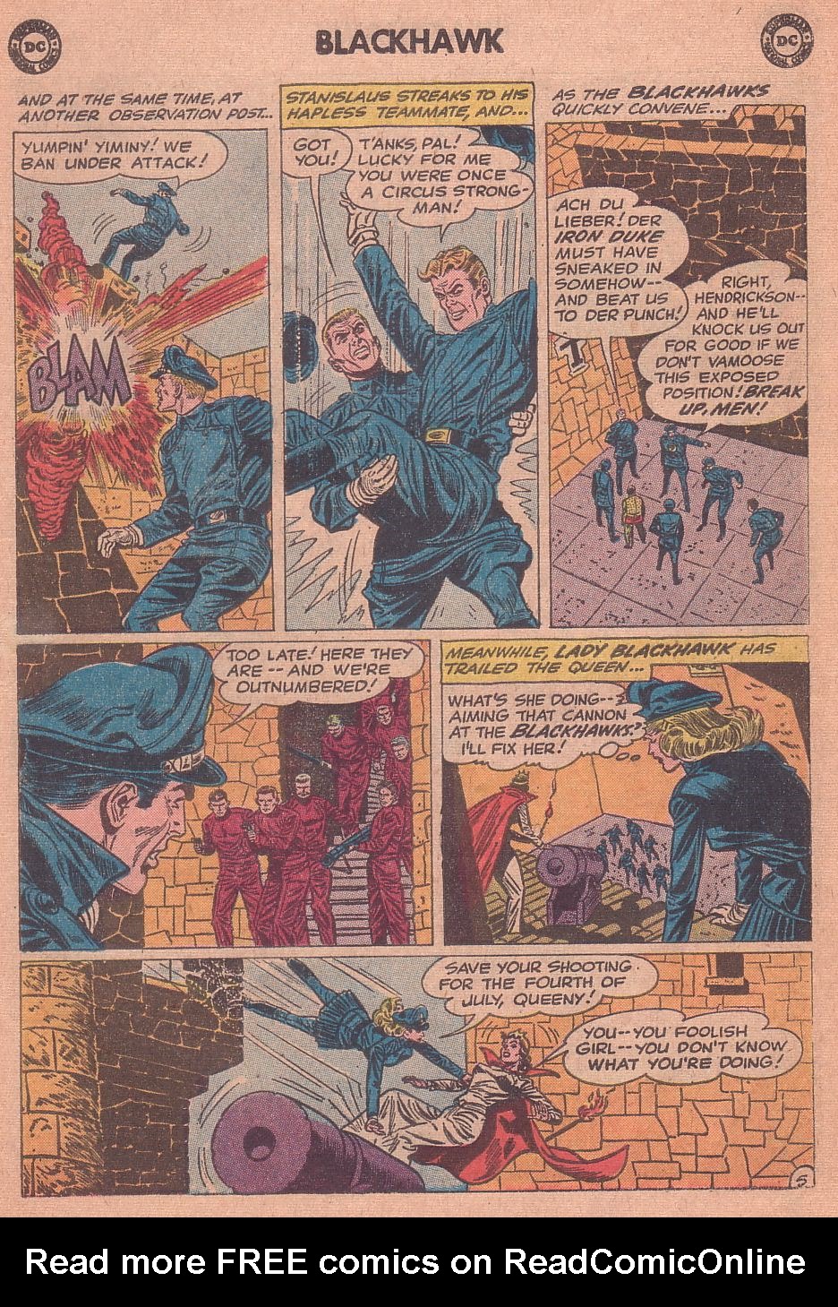 Read online Blackhawk (1957) comic -  Issue #143 - 7