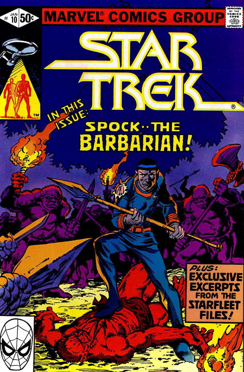 Read online Star Trek (1980) comic -  Issue #10 - 1
