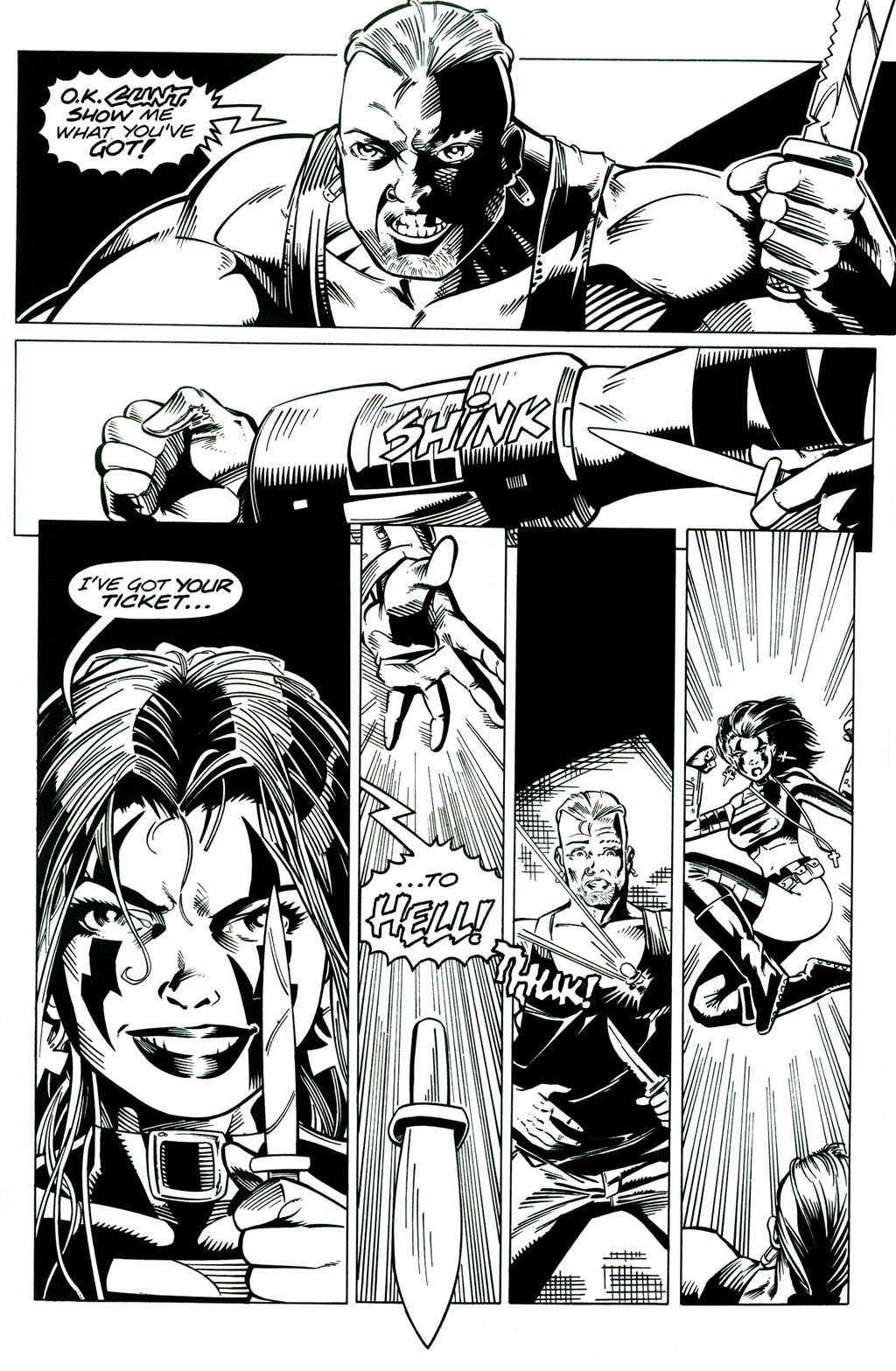 Read online Razor: Uncut comic -  Issue #24 - 16