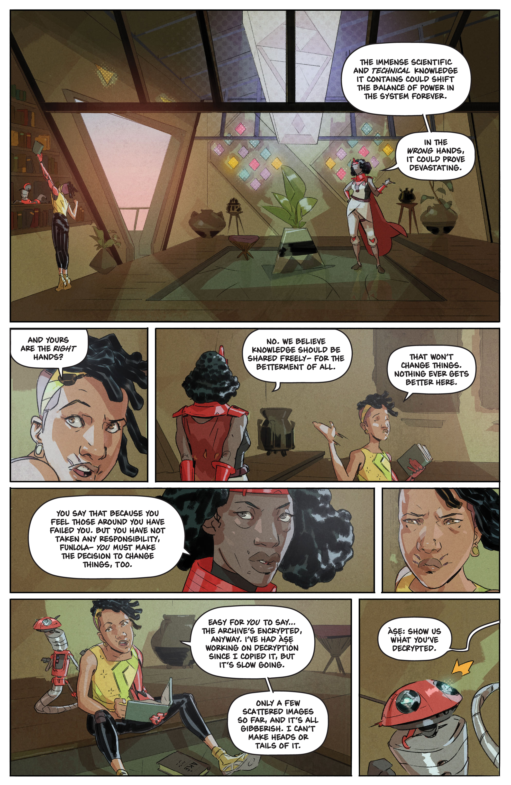 Read online New Masters comic -  Issue #5 - 19