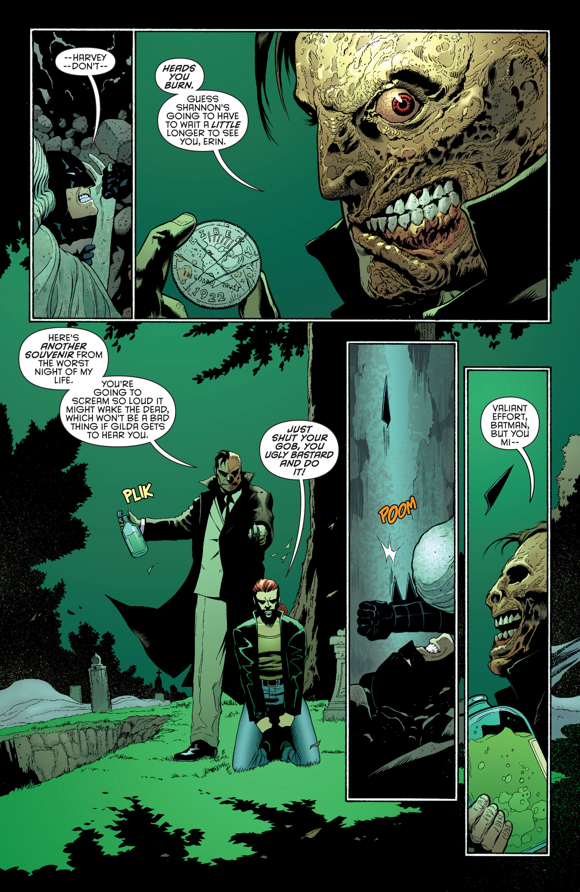 Read online Batman and Robin (2011) comic -  Issue #27 - Batman and Two-Face - 4