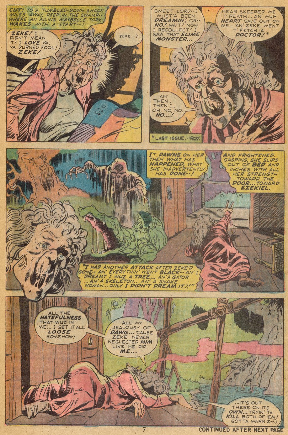 Read online Man-Thing (1974) comic -  Issue #10 - 6