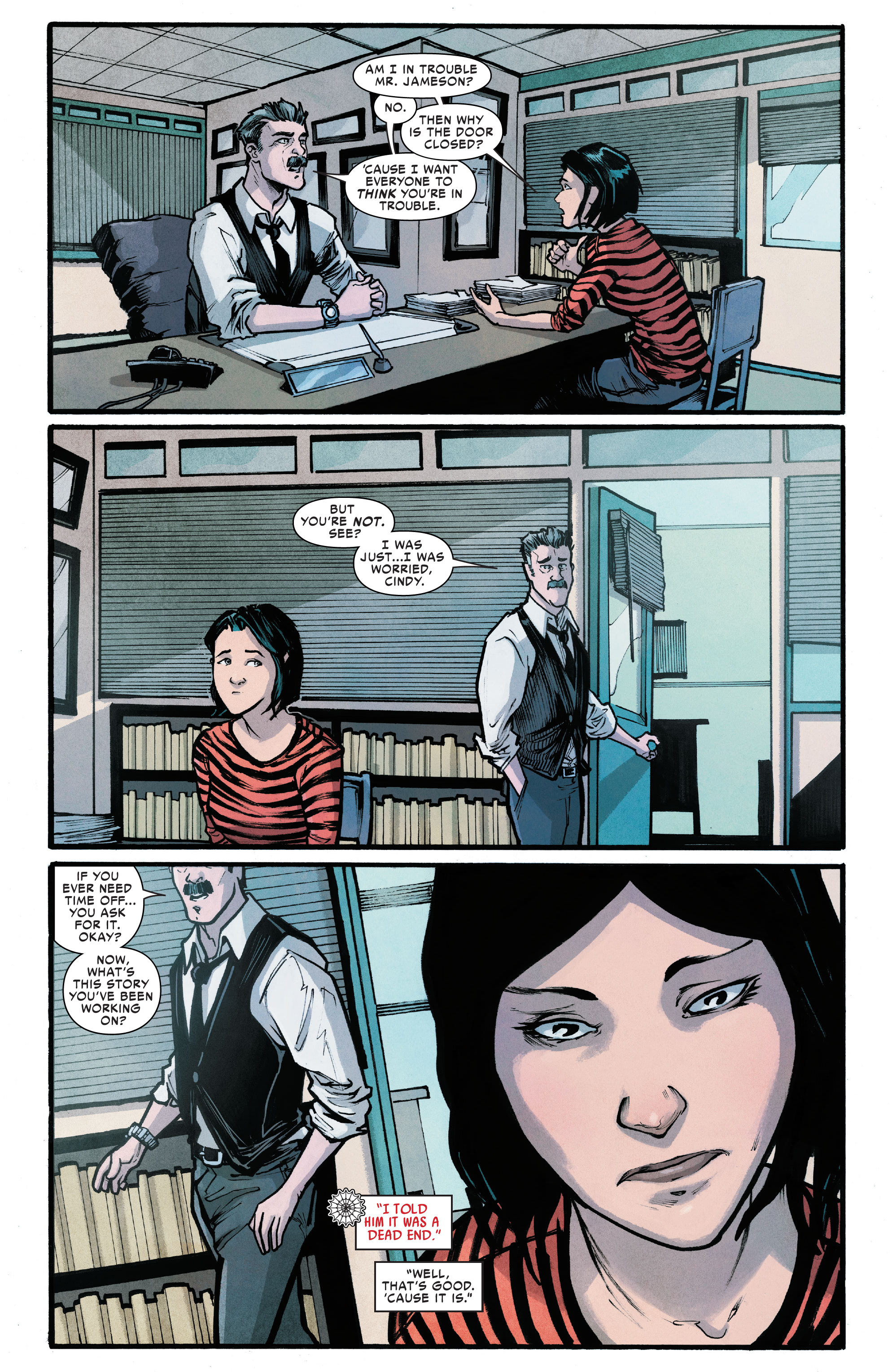 Read online Silk: Out of the Spider-Verse comic -  Issue # TPB 1 (Part 4) - 22