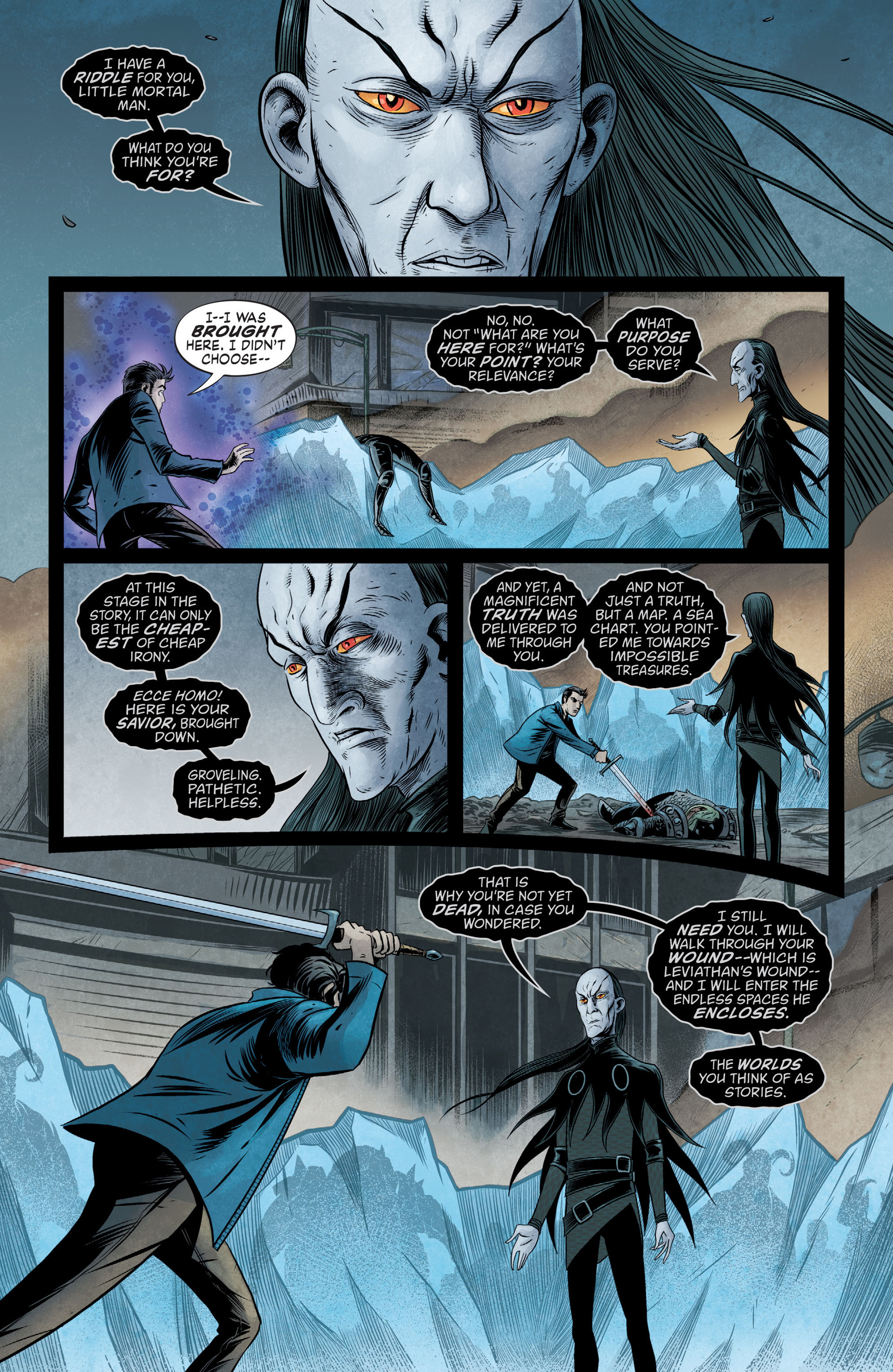 Read online The Unwritten comic -  Issue #54 - 2